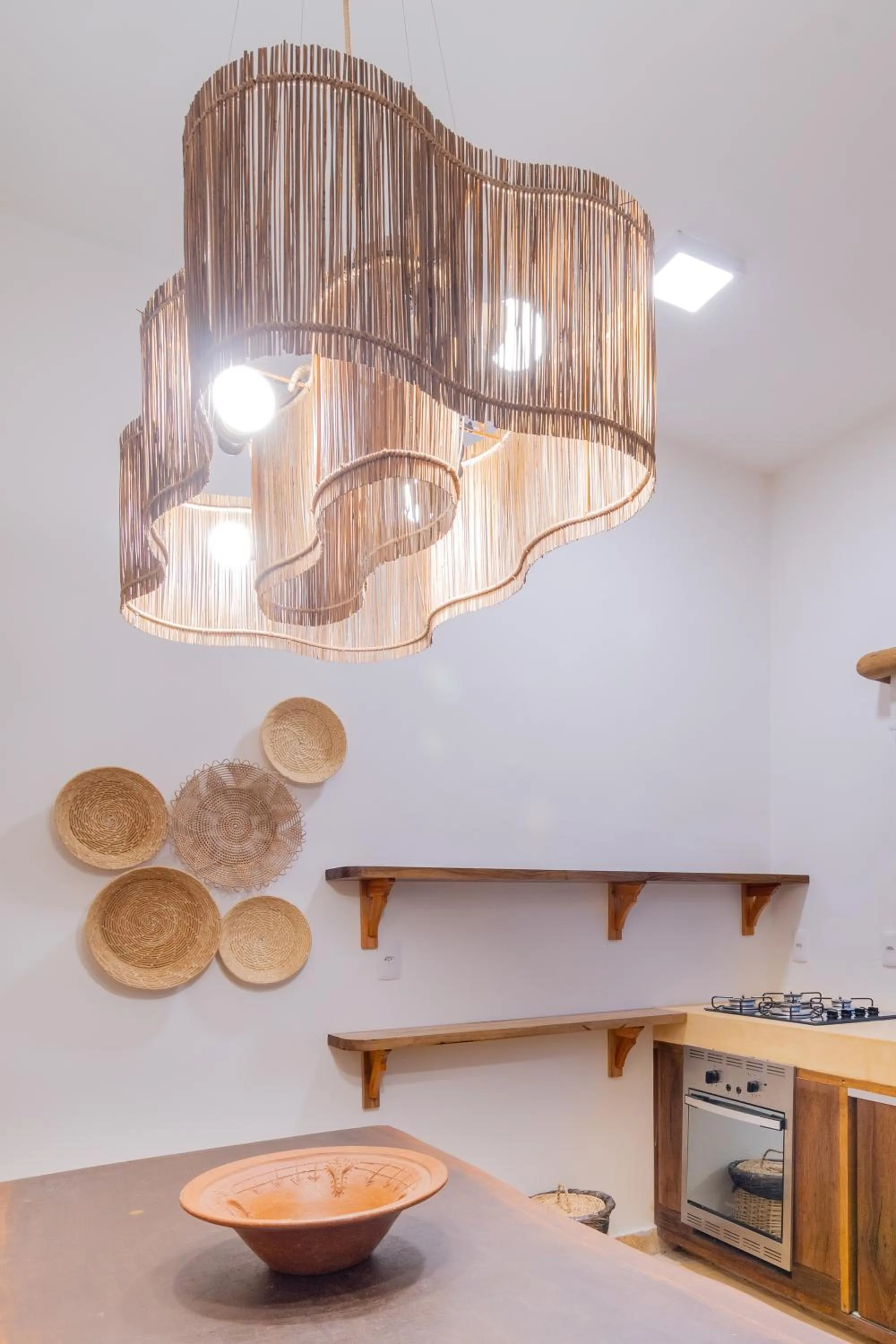 Kitchen or kitchenette in CasaLô Hotel