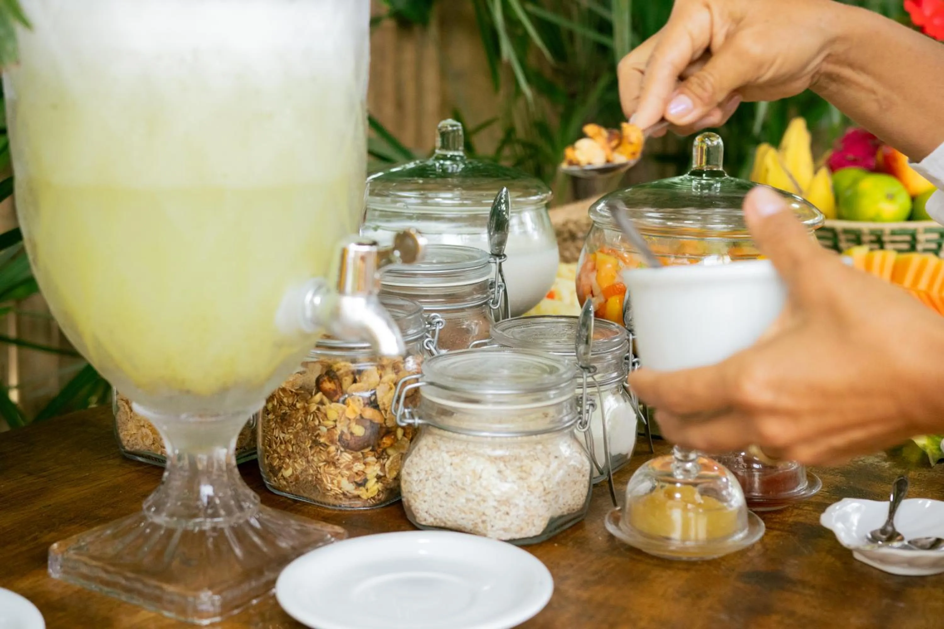 Food and drinks in CasaLô Hotel