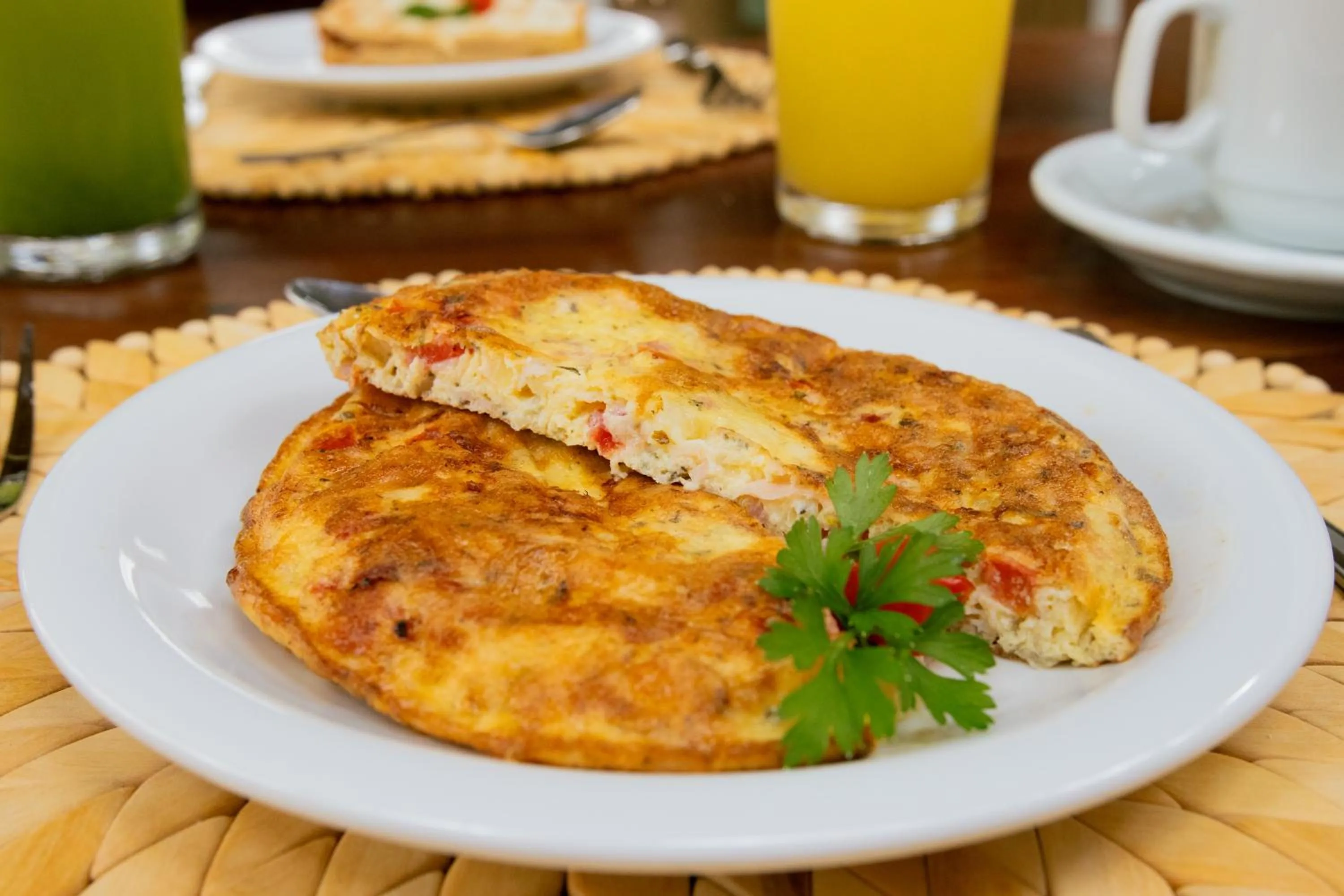 Food and drinks in CasaLô Hotel