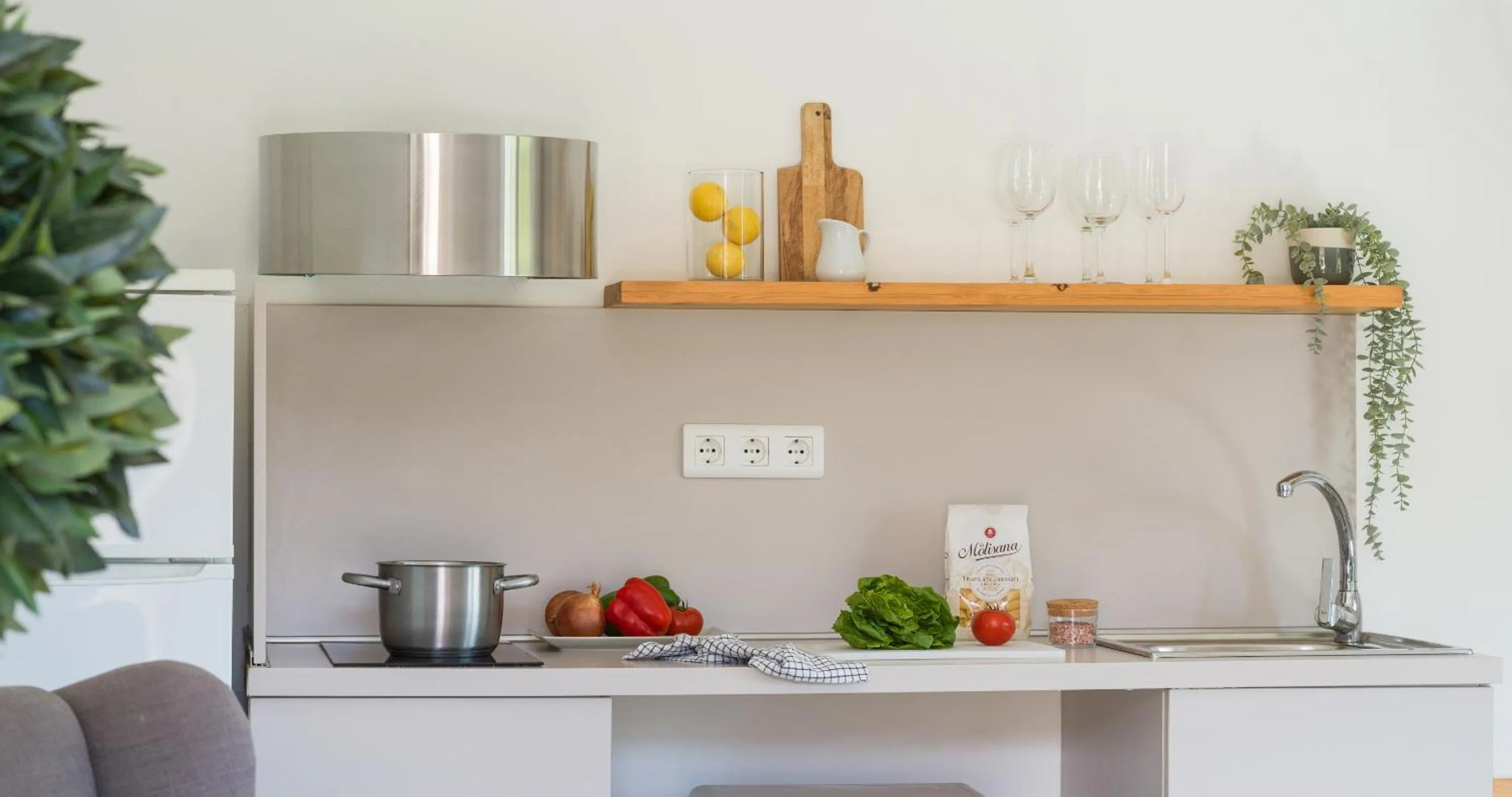 kitchen in Bed and Chic