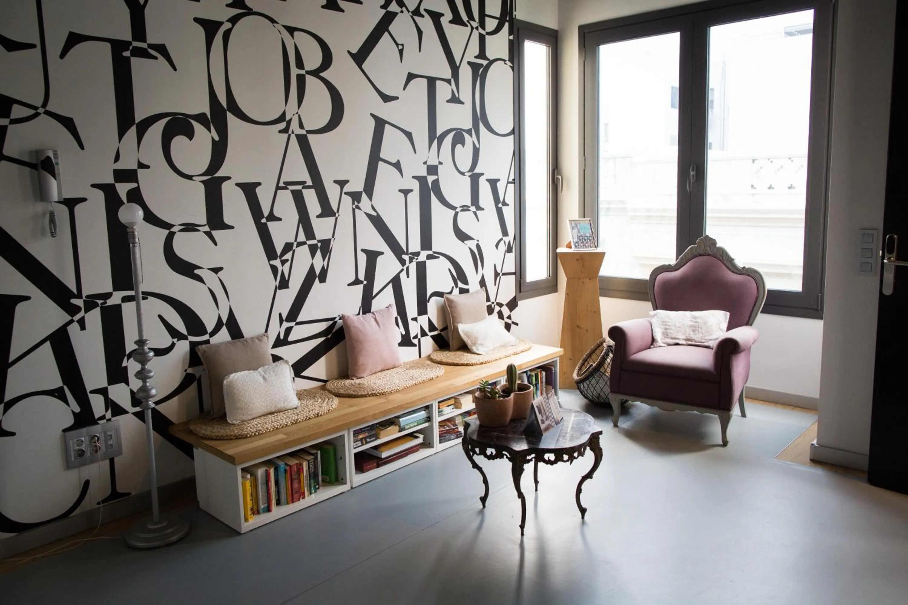 Area and facilities in Bed and Chic