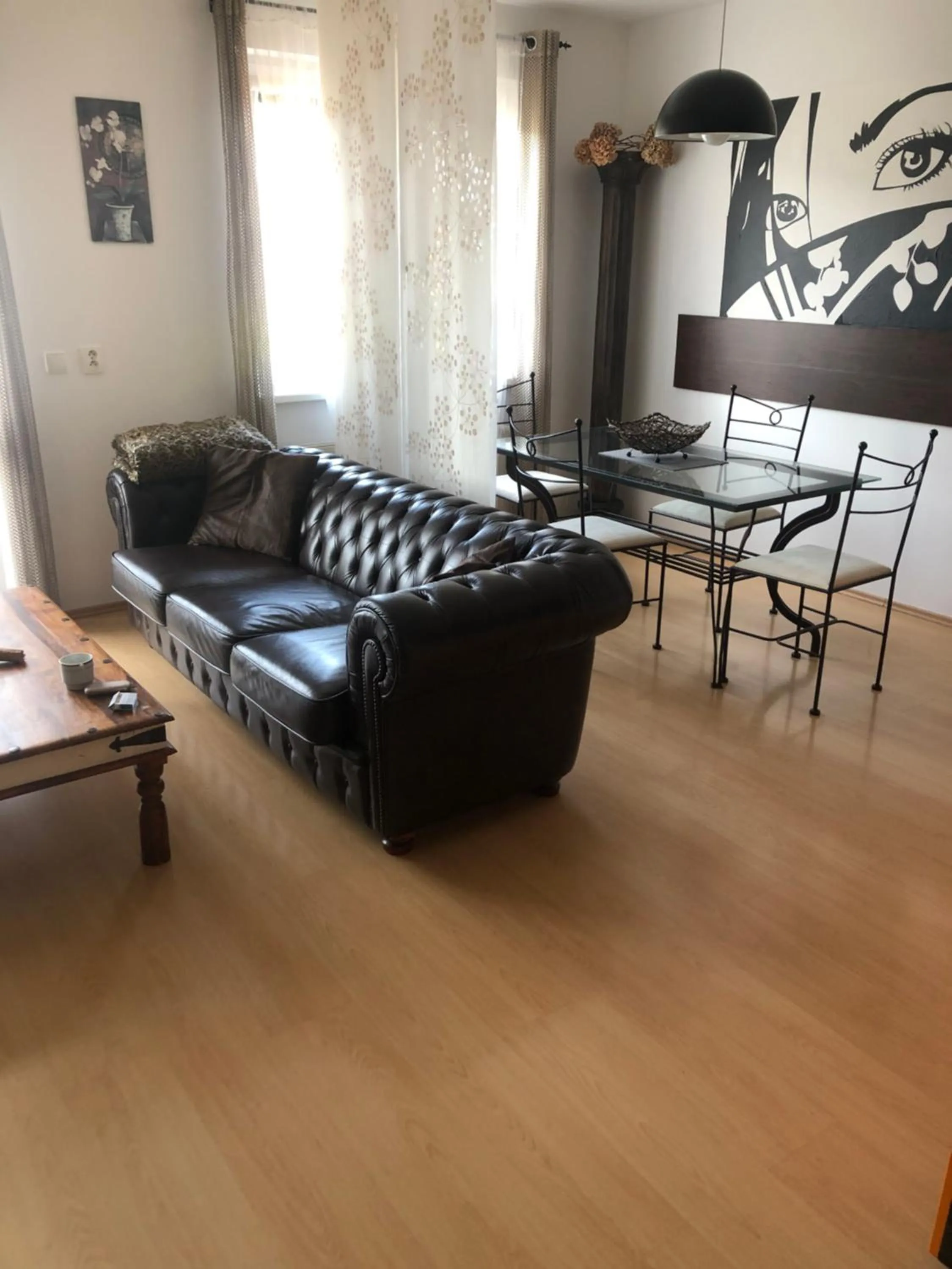 Living room in Richie Apartment near Aquapark