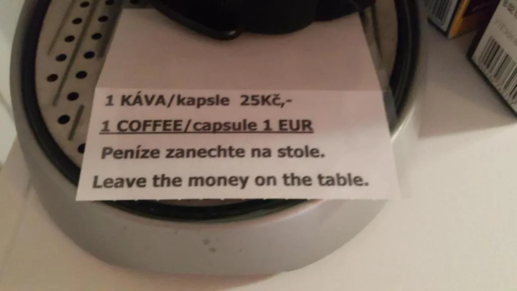 Coffee/tea facilities in Richie Apartment near Aquapark