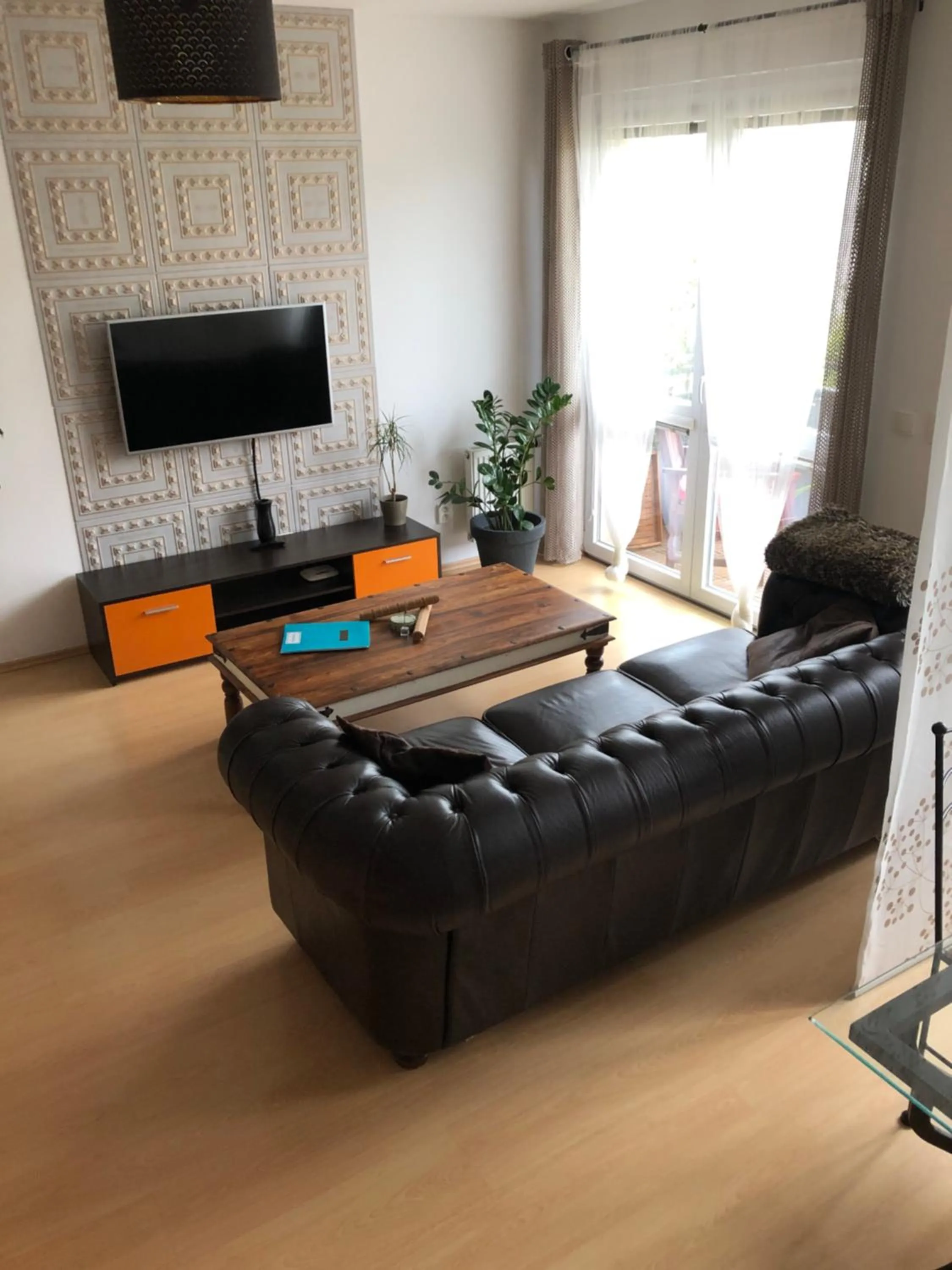 Living room in Richie Apartment near Aquapark