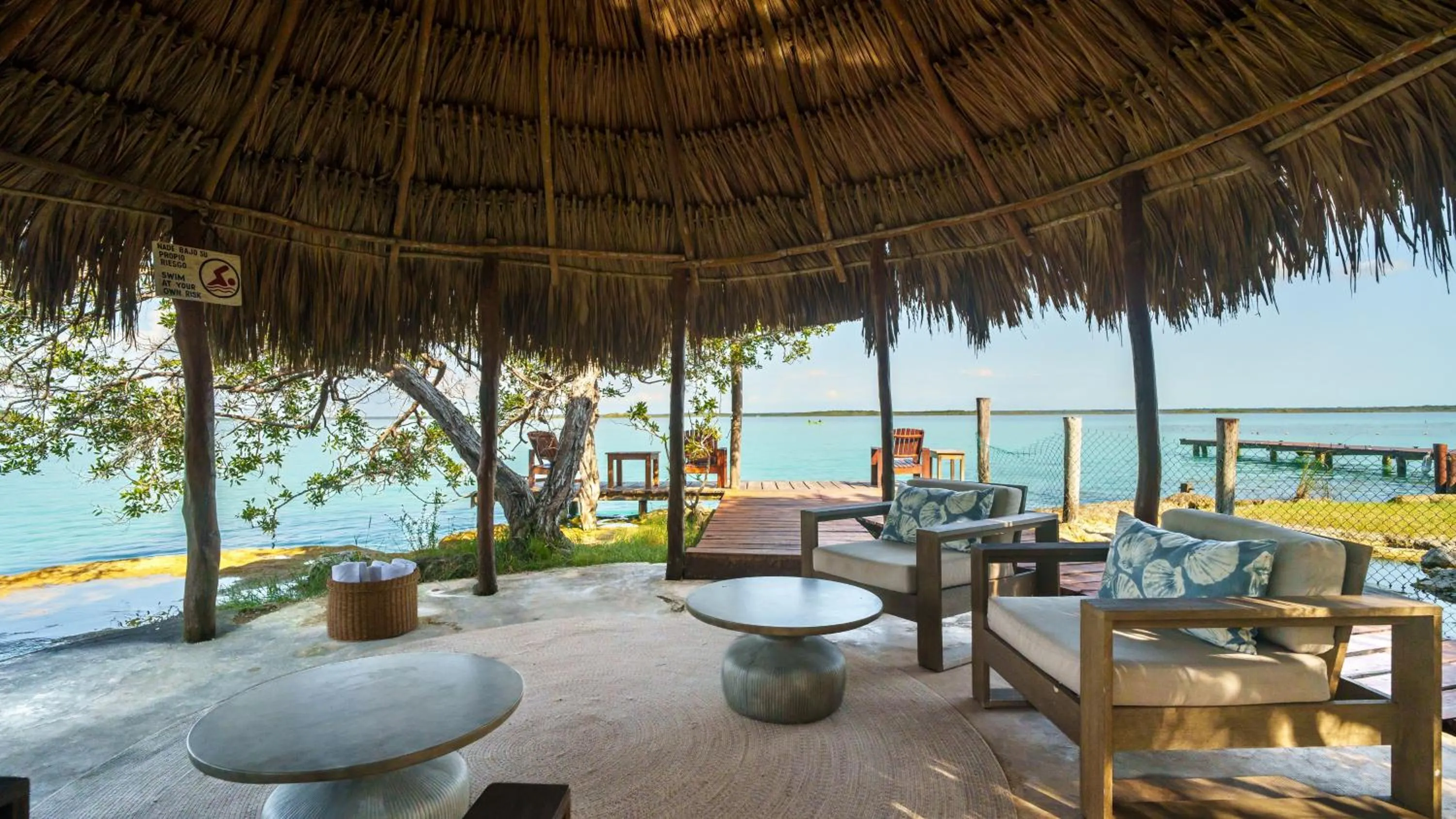 Lake view in Azulea Bacalar Hotel & Spa - Lagoon Front