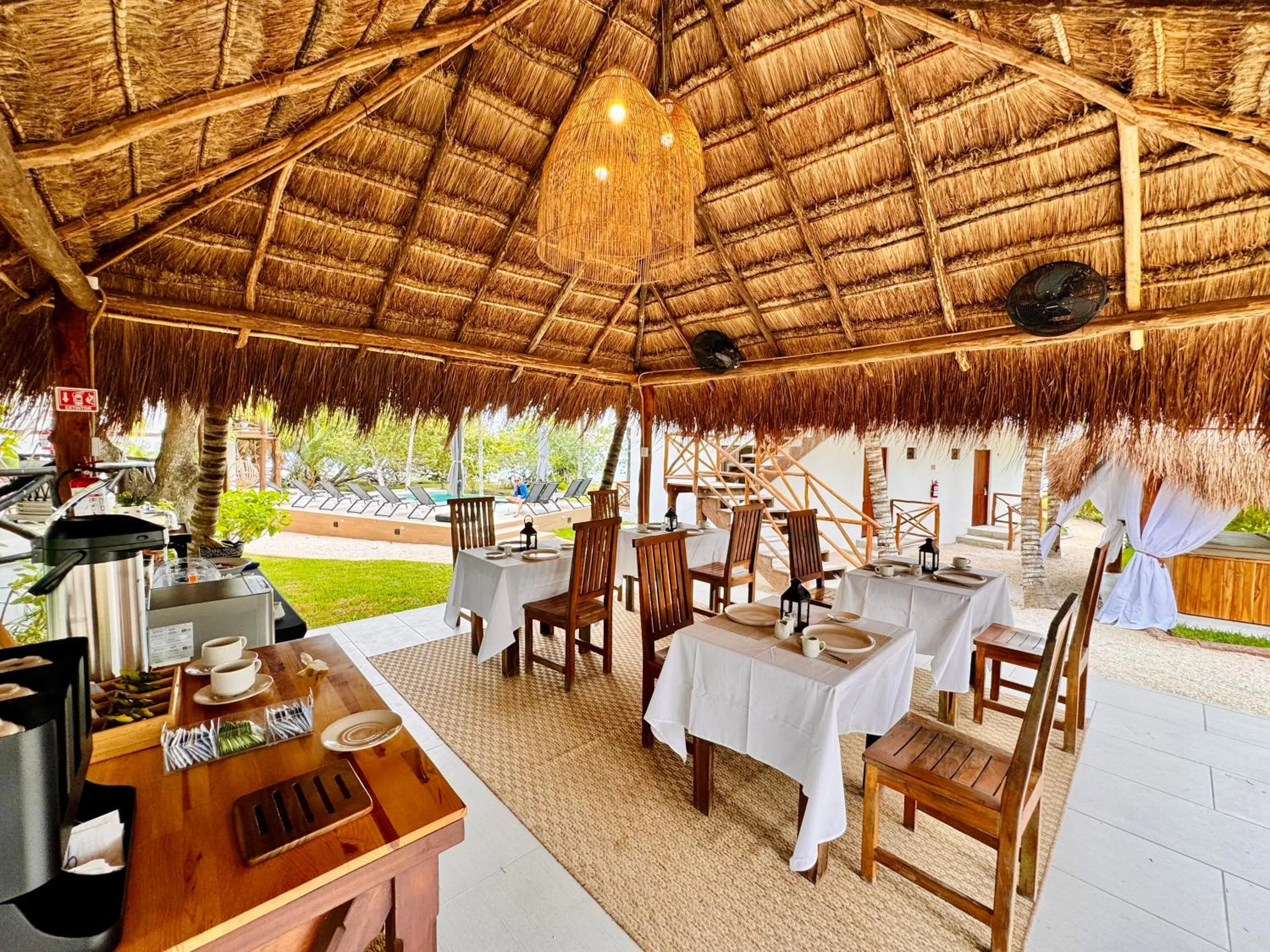 Restaurant/places to eat in Azulea Bacalar Hotel & Spa - Lagoon Front