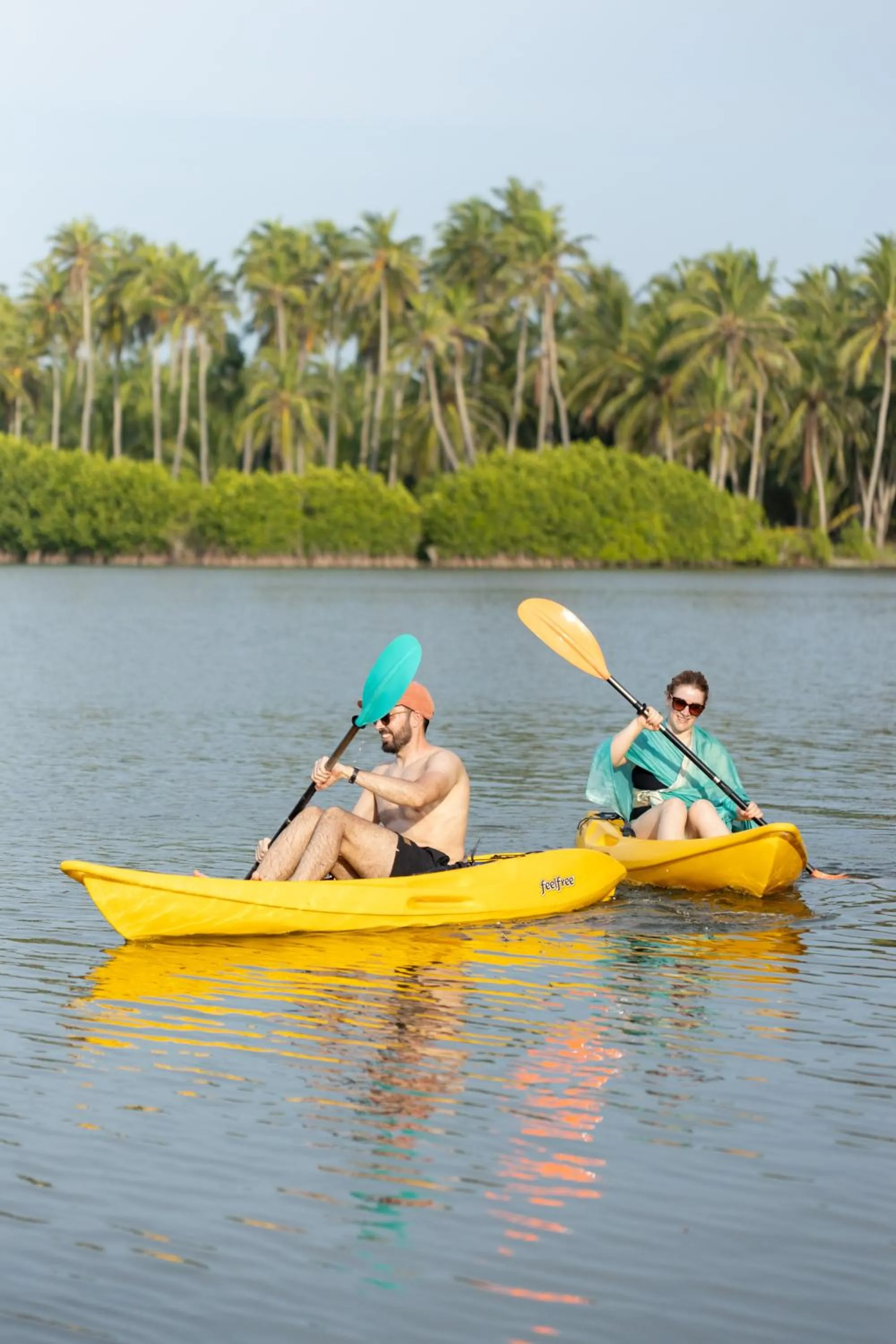 People in Elements Beach & Nature Resort