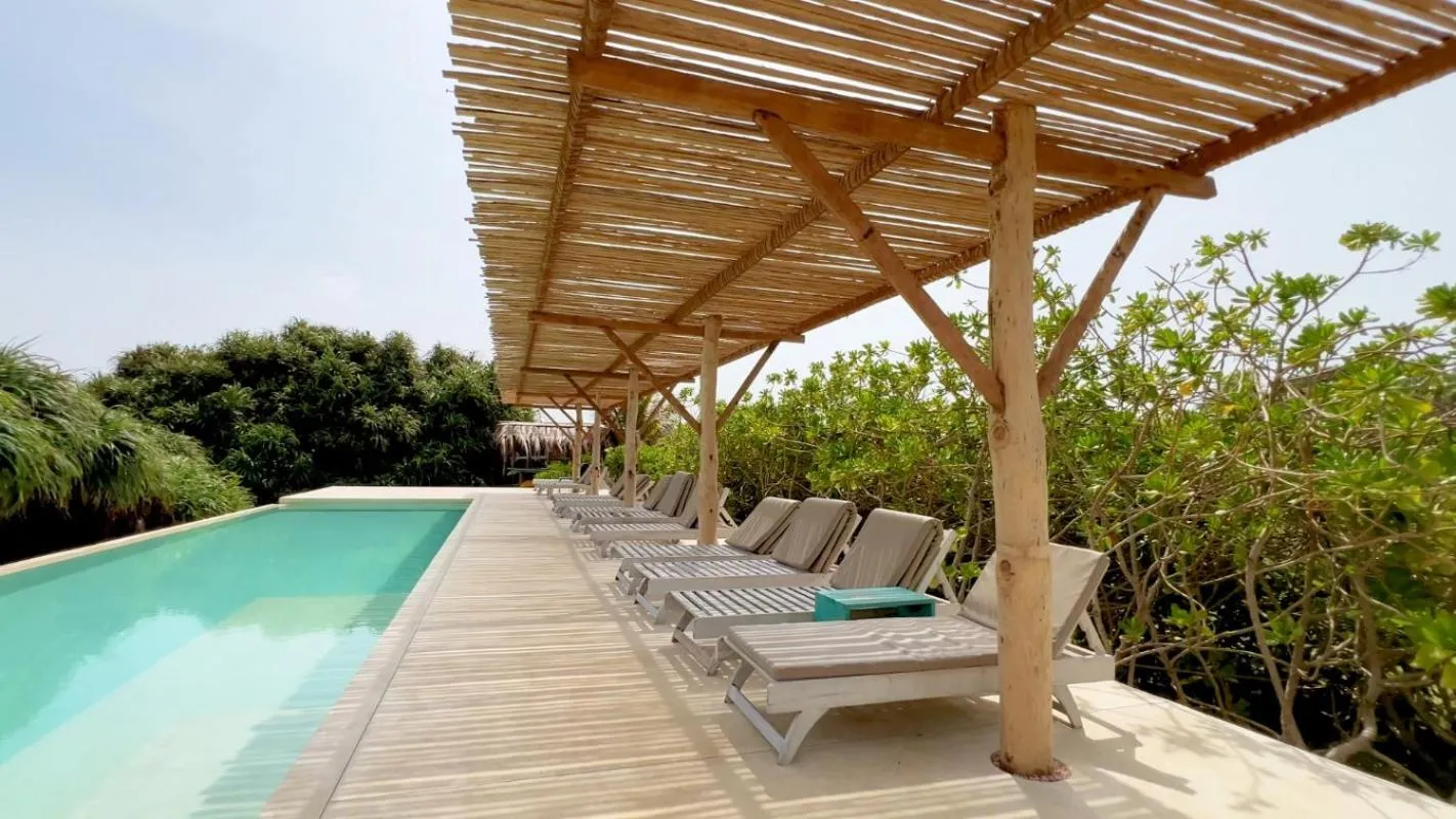 Swimming pool in Elements Beach & Nature Resort