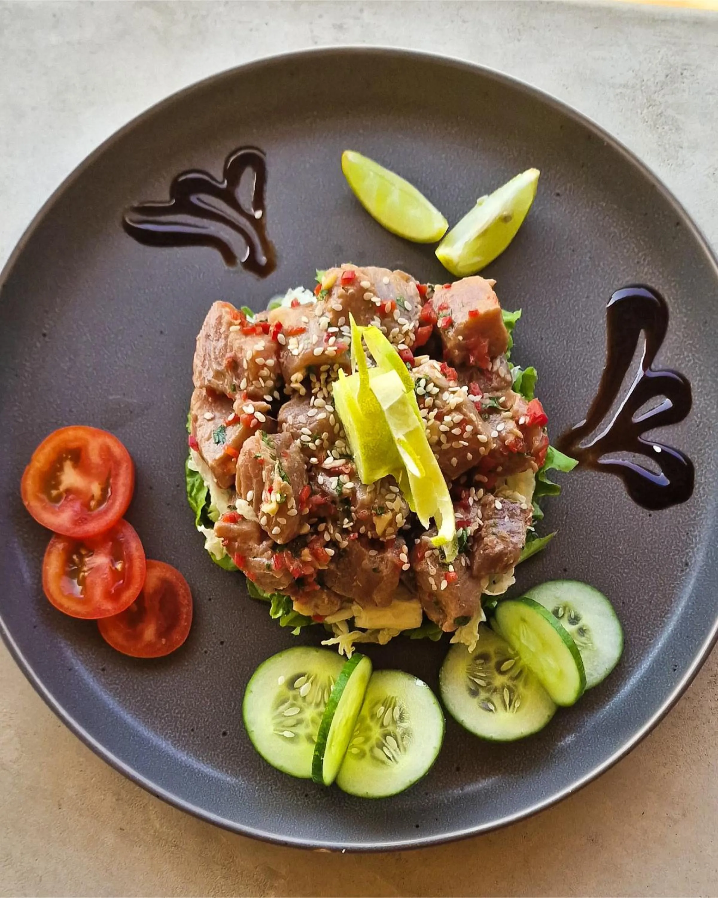 Food in Elements Beach & Nature Resort