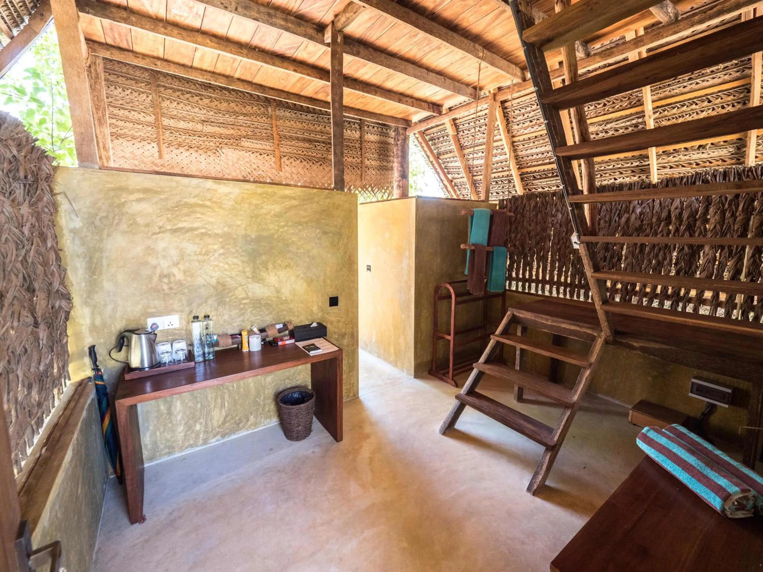 Garden view in Elements Beach & Nature Resort