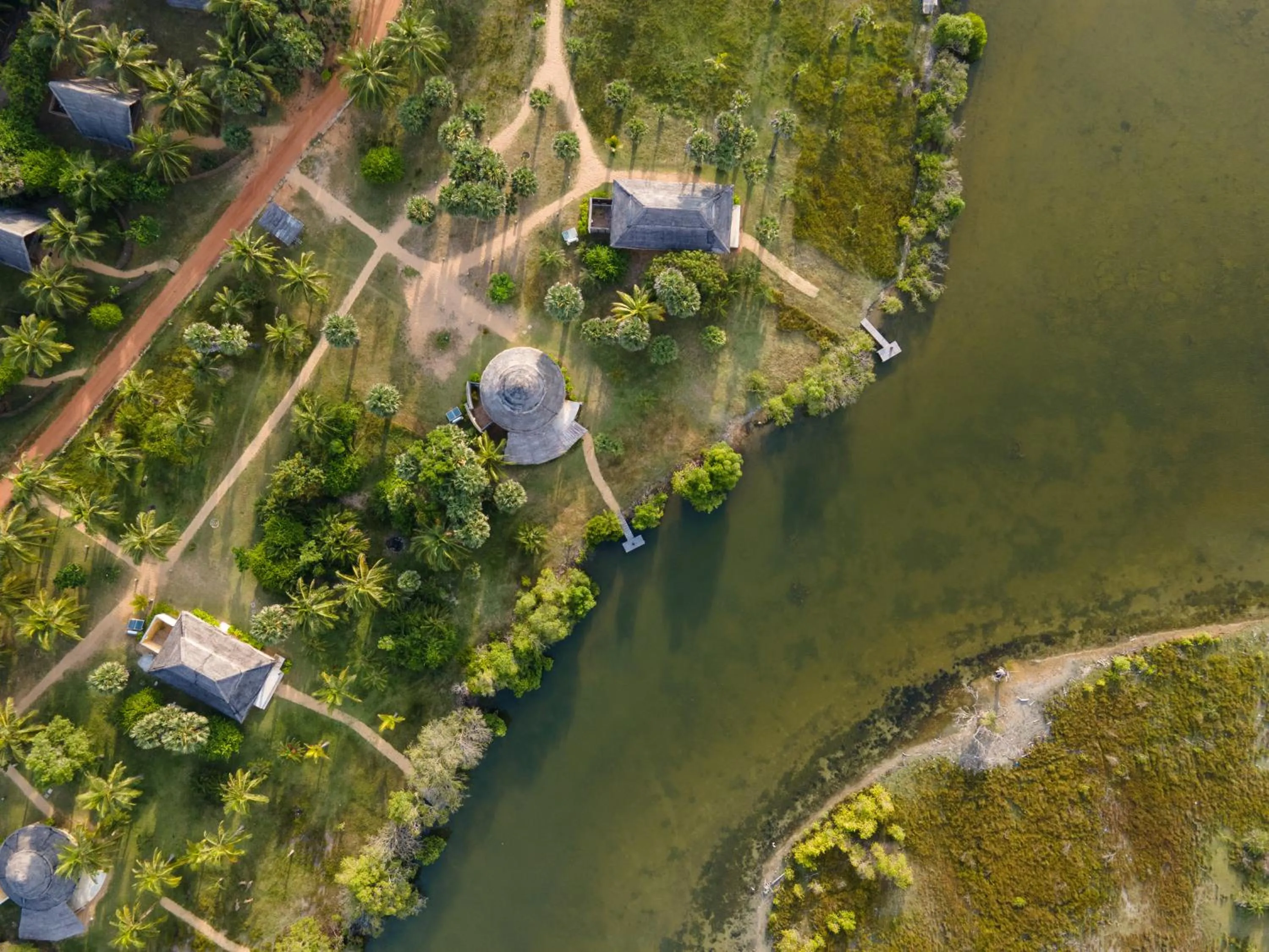 Bird's eye view in Elements Beach & Nature Resort