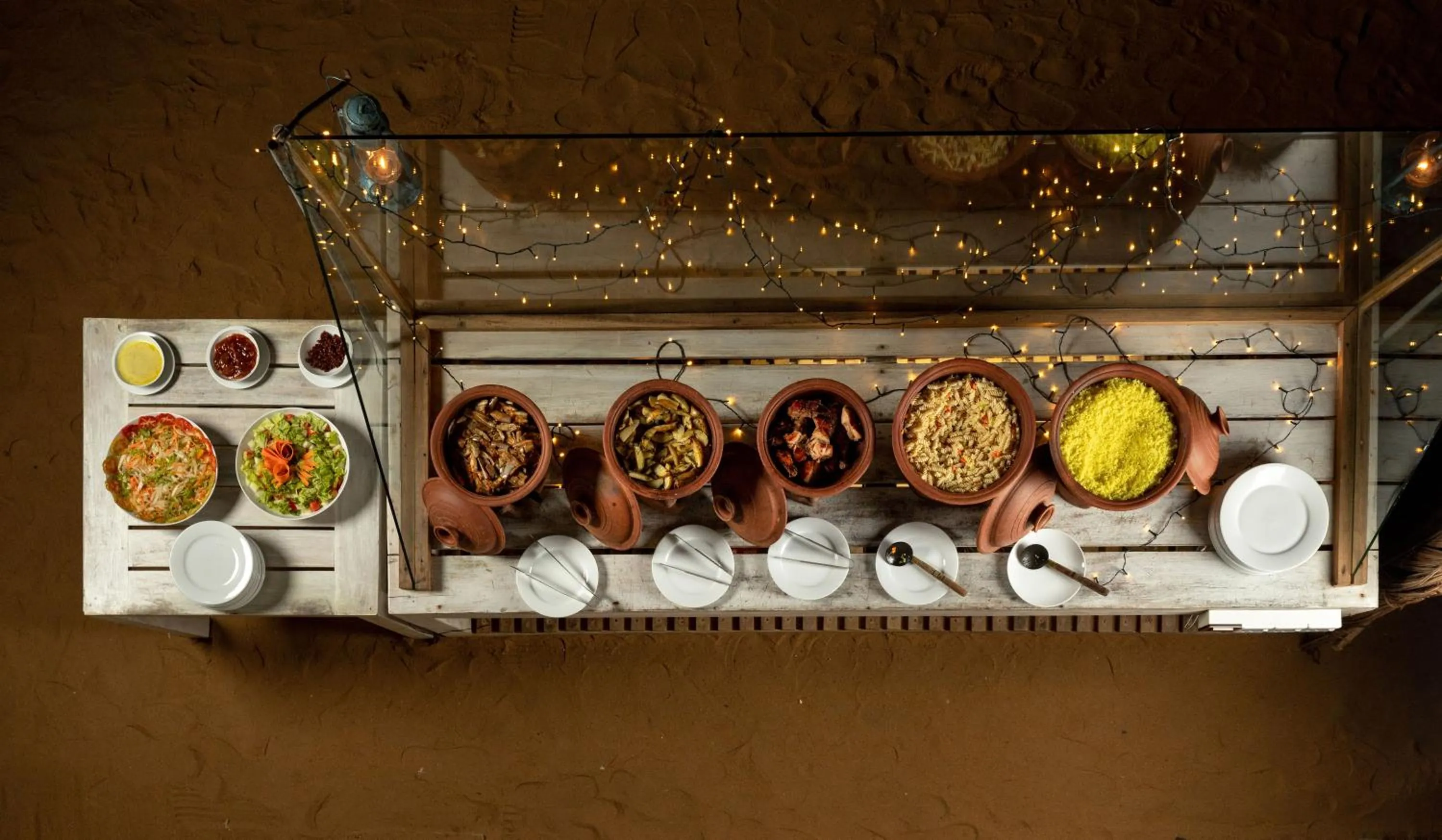 Food and drinks in Elements Beach & Nature Resort