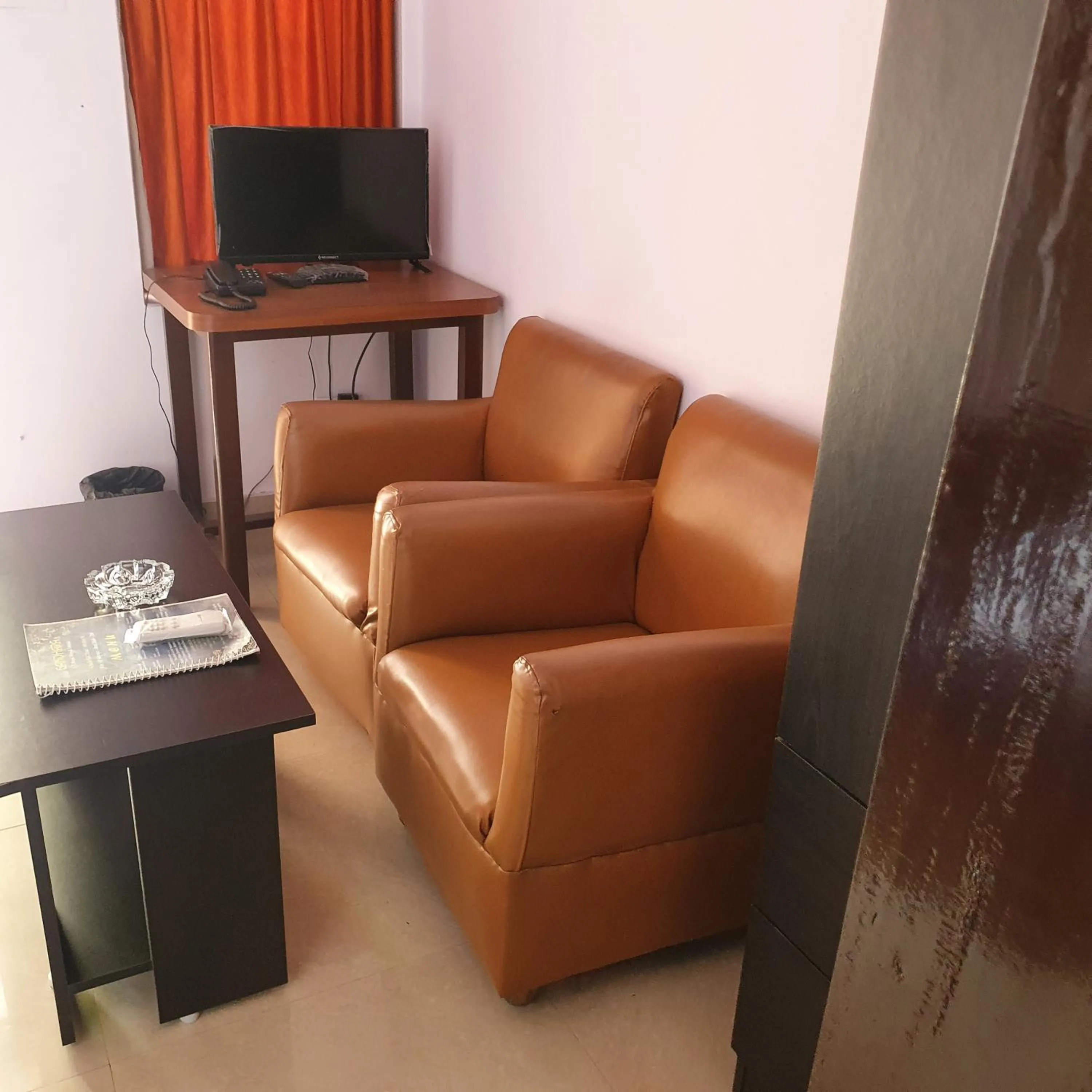 Living room in Hotel Gandhara