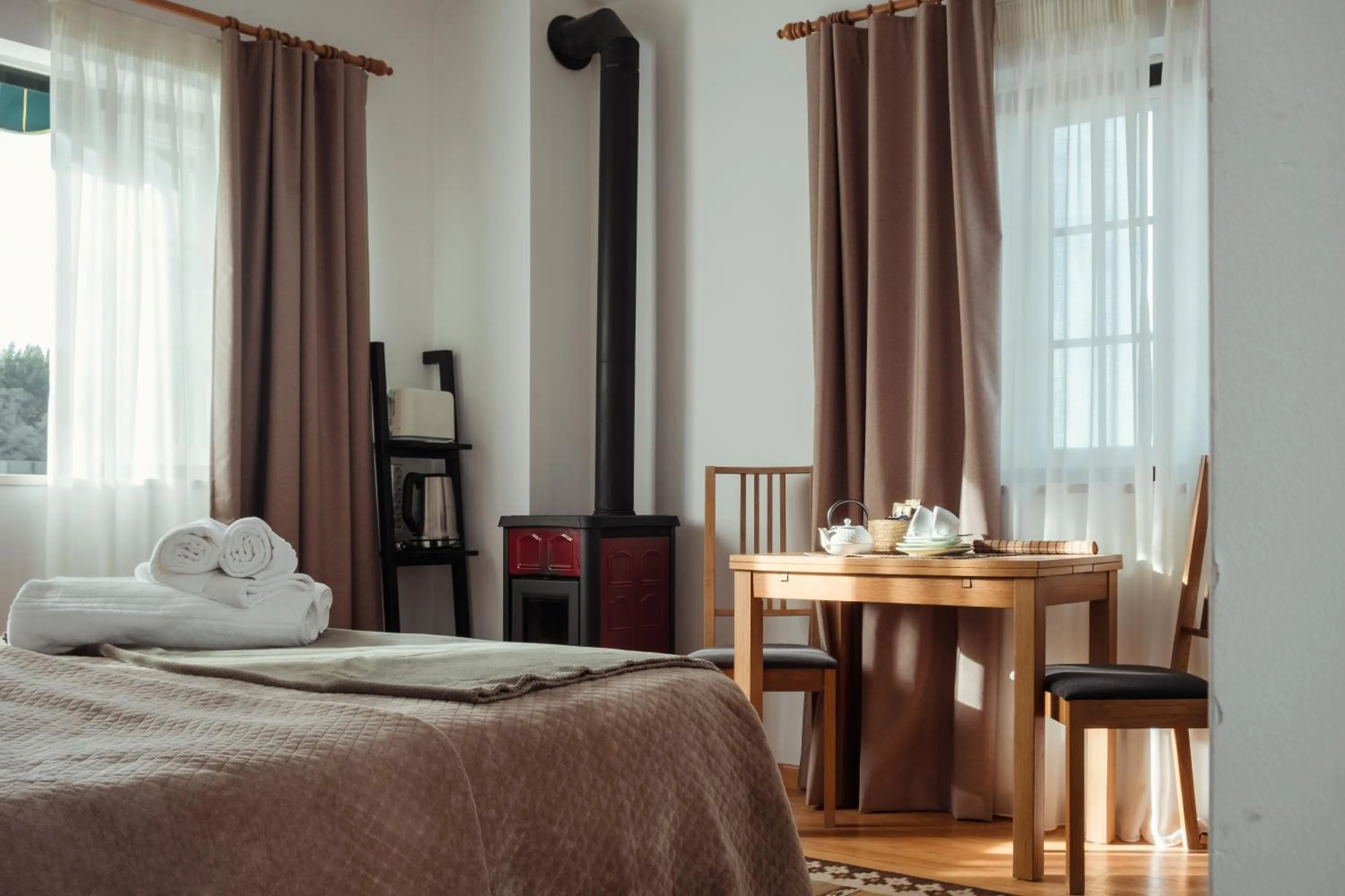 Coffee/tea facilities, Bed in Casa do Valle