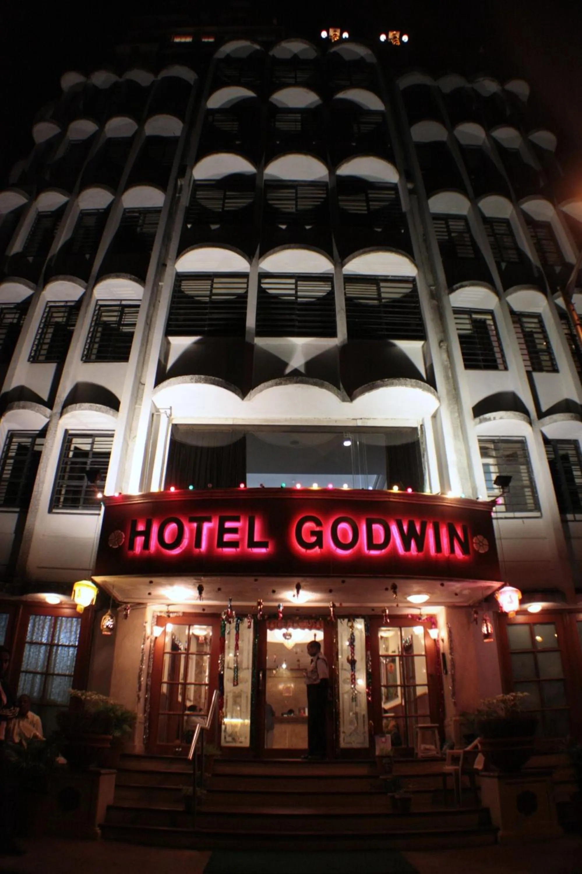 Facade/entrance in Hotel Godwin - Colaba