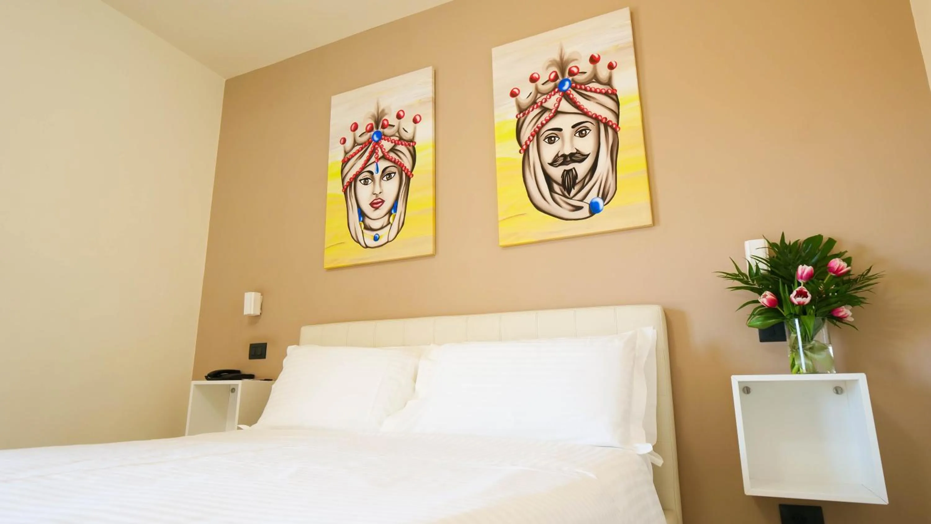 Bed in 4 Spa Resort Hotel