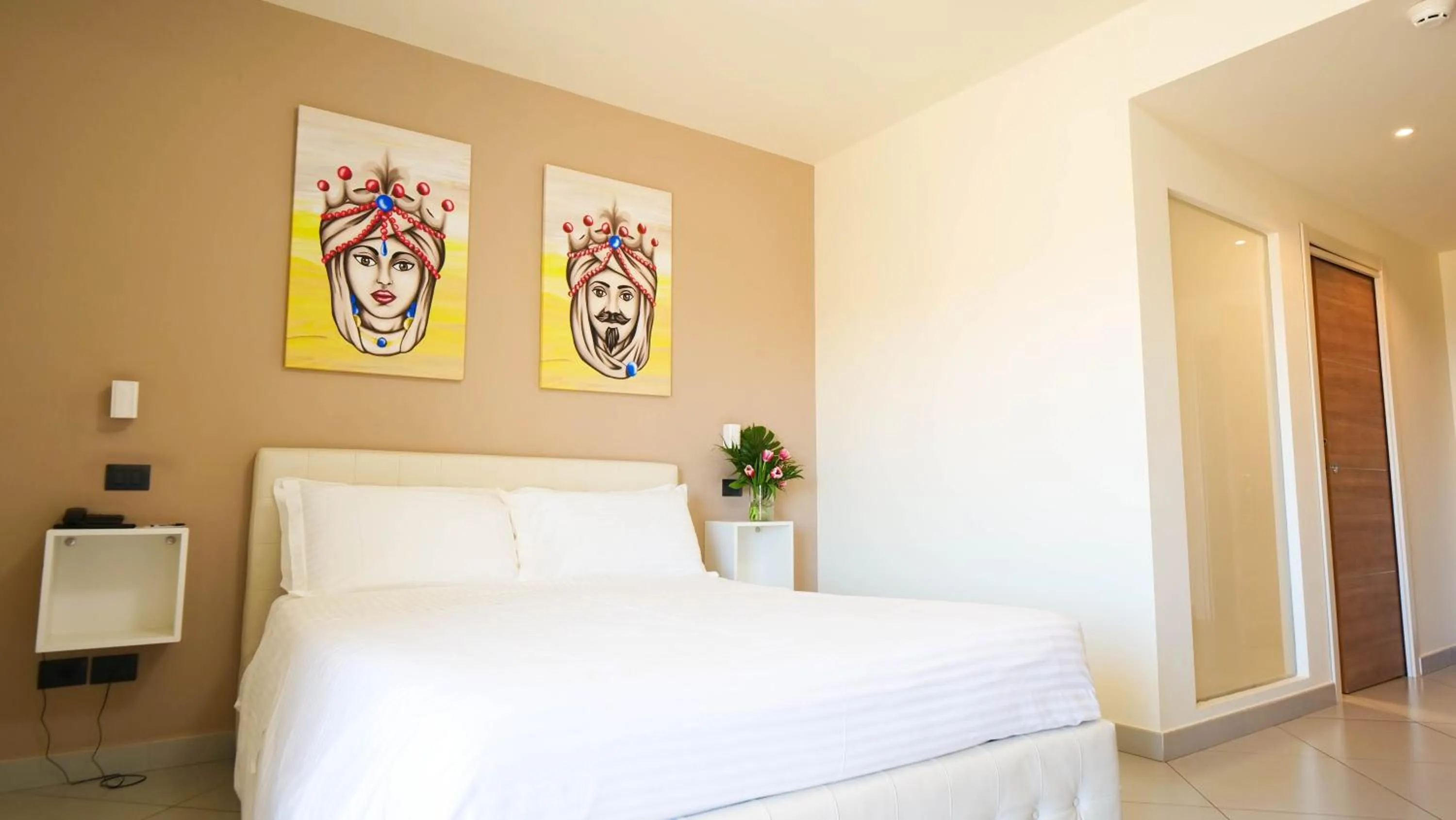 Bed in 4 Spa Resort Hotel