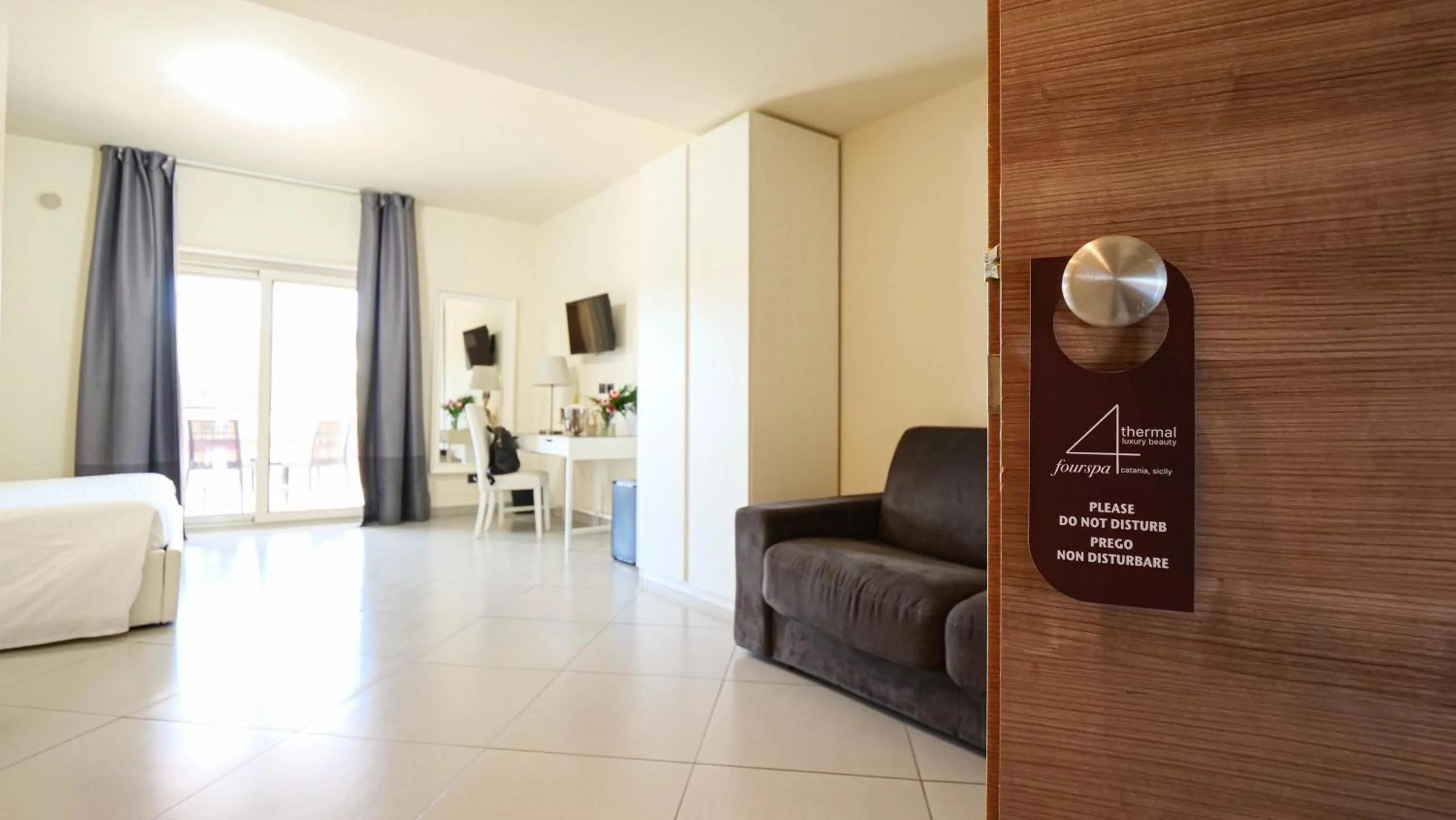 Bed in 4 Spa Resort Hotel