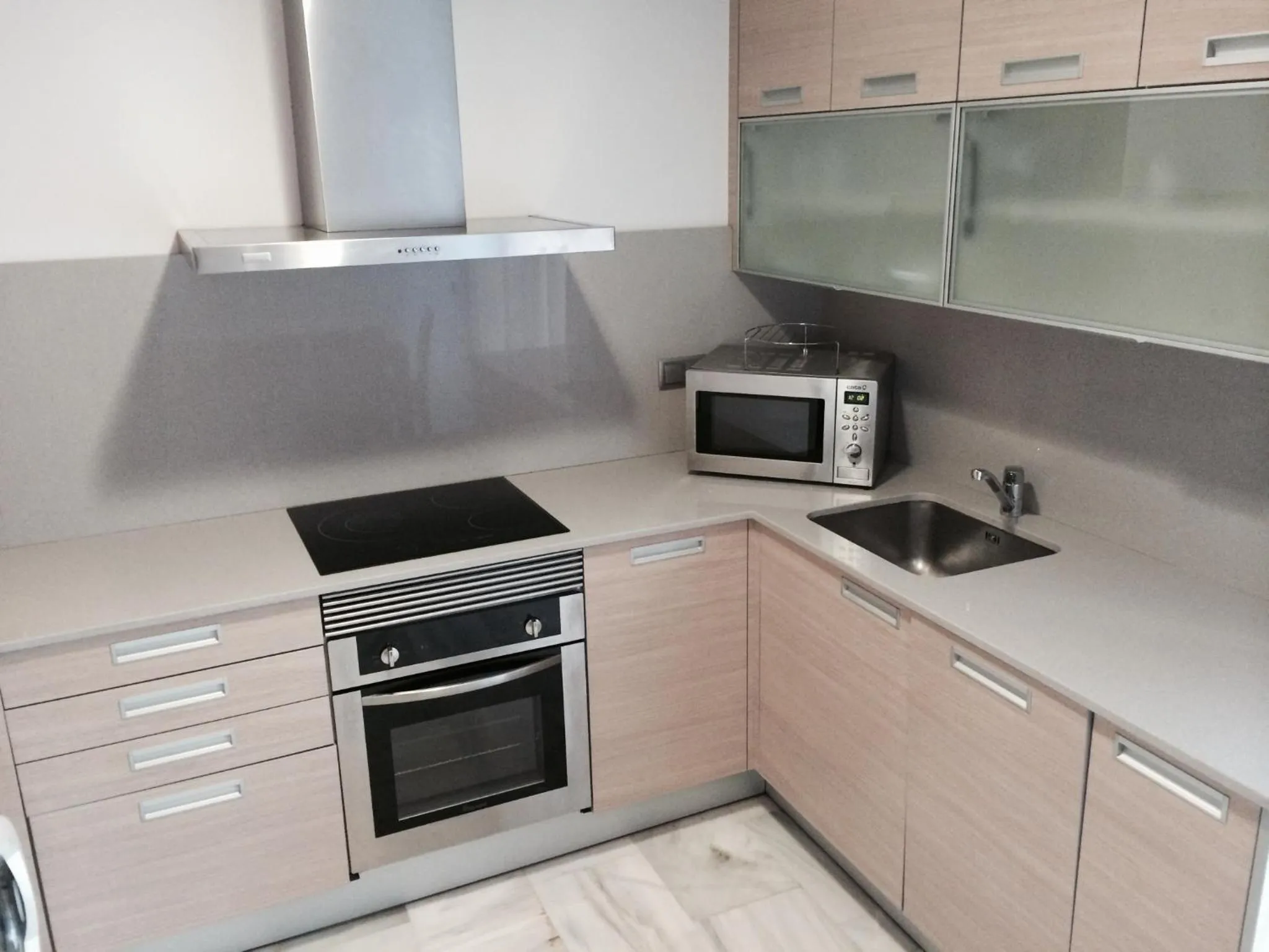 Kitchen or kitchenette in Aparthotel del Golf