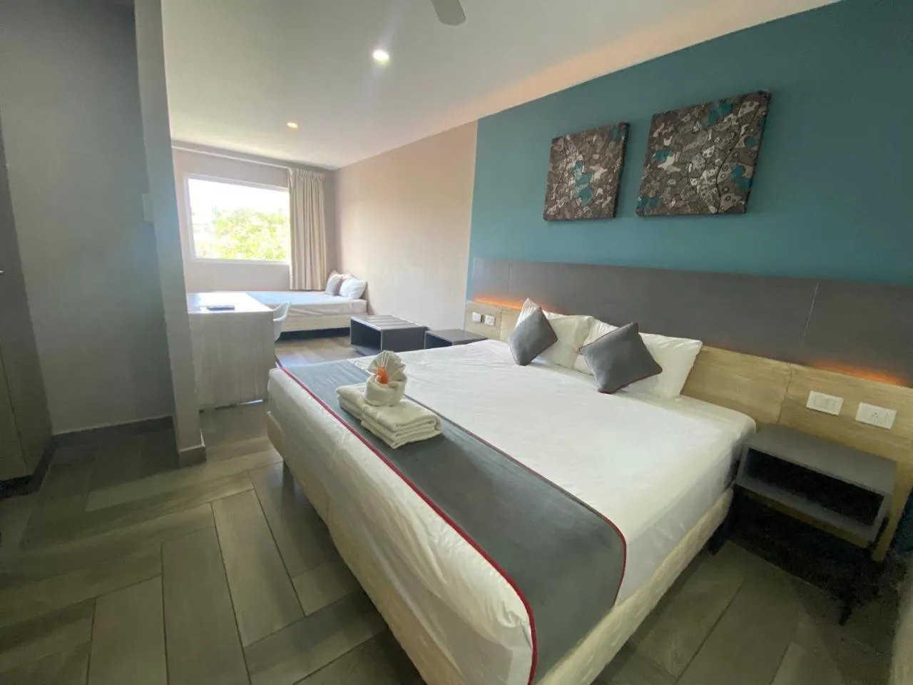 Bedroom, Bed in Illusion Xpress I Attraction Hotel Deluxe
