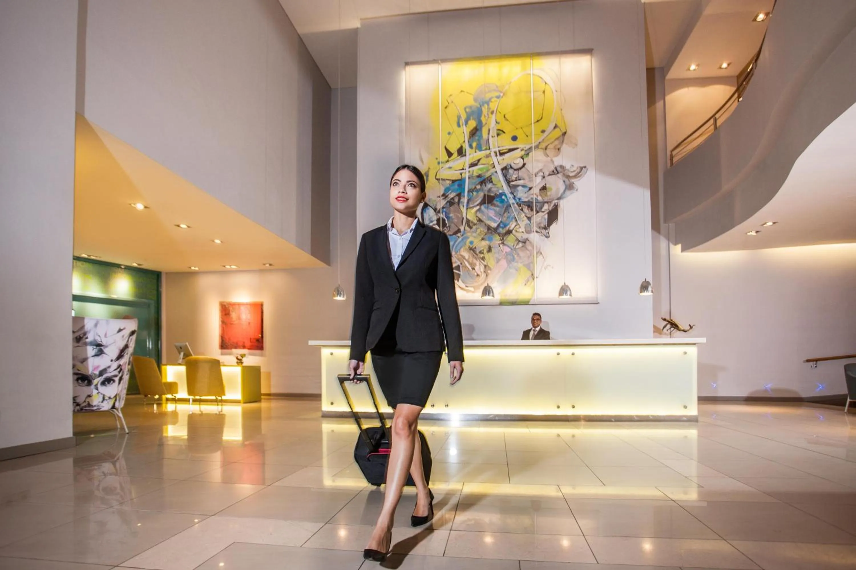 Lobby or reception in Hennessy Park Hotel