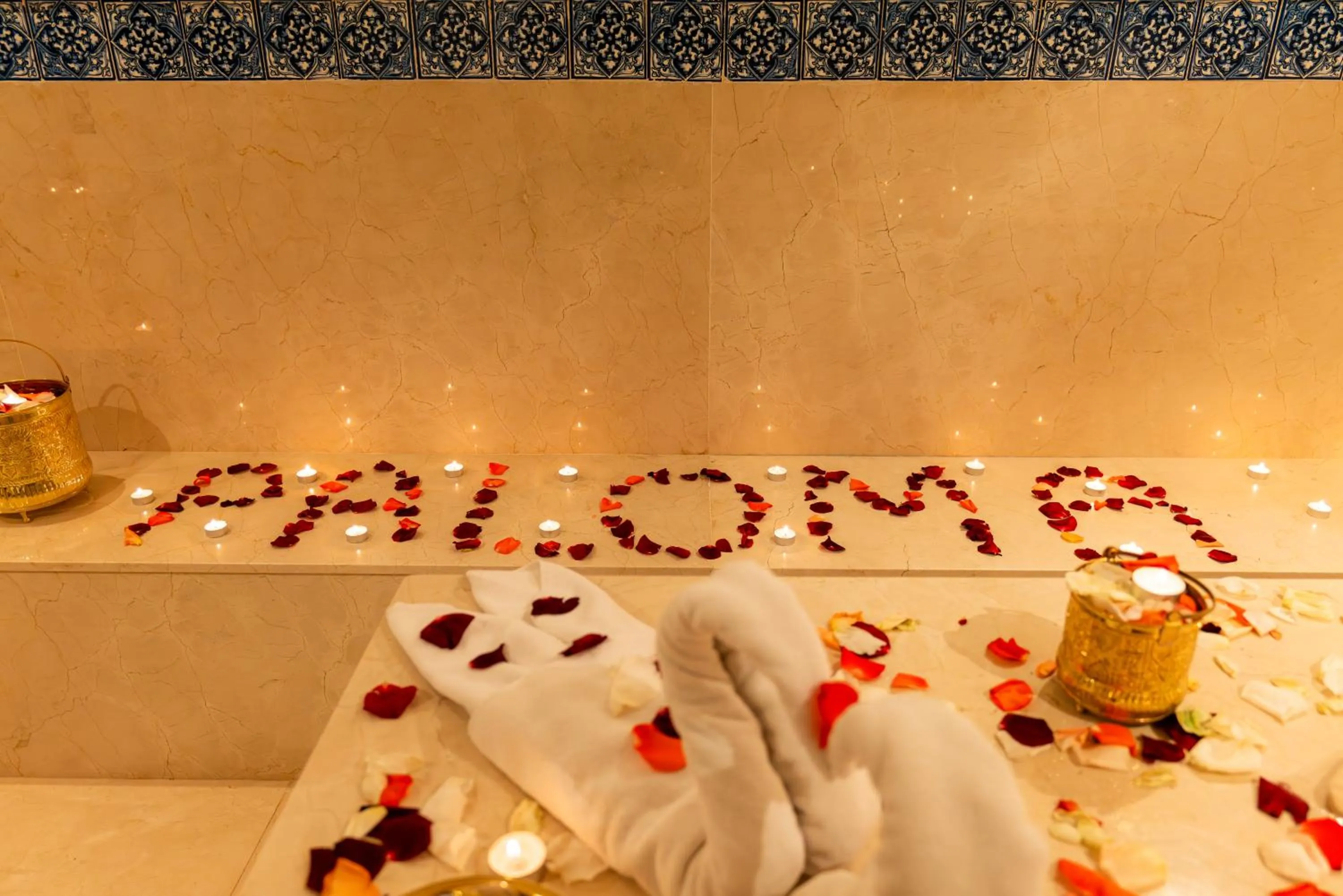 Steam room in Hotel LA PALOMA