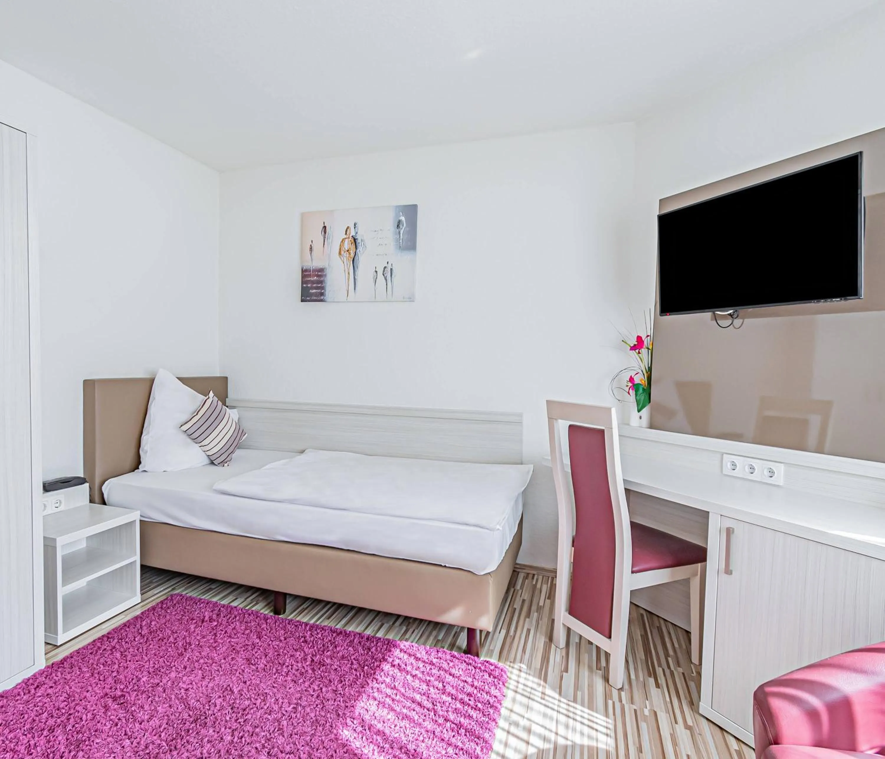 Bedroom, Bed in Hotel Tannenblick