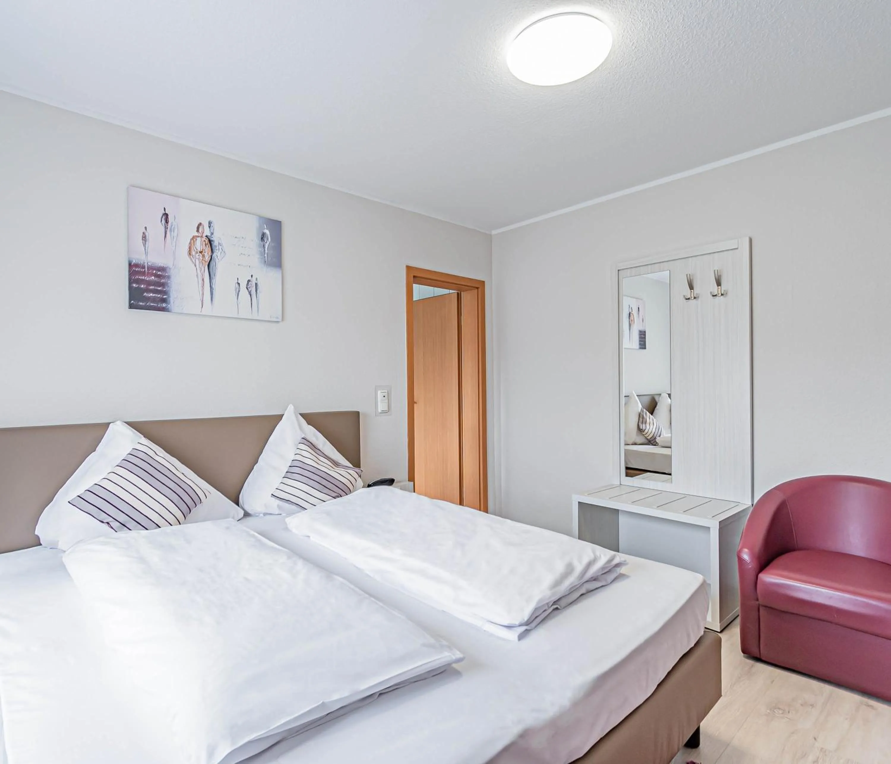 Bedroom, Bed in Hotel Tannenblick