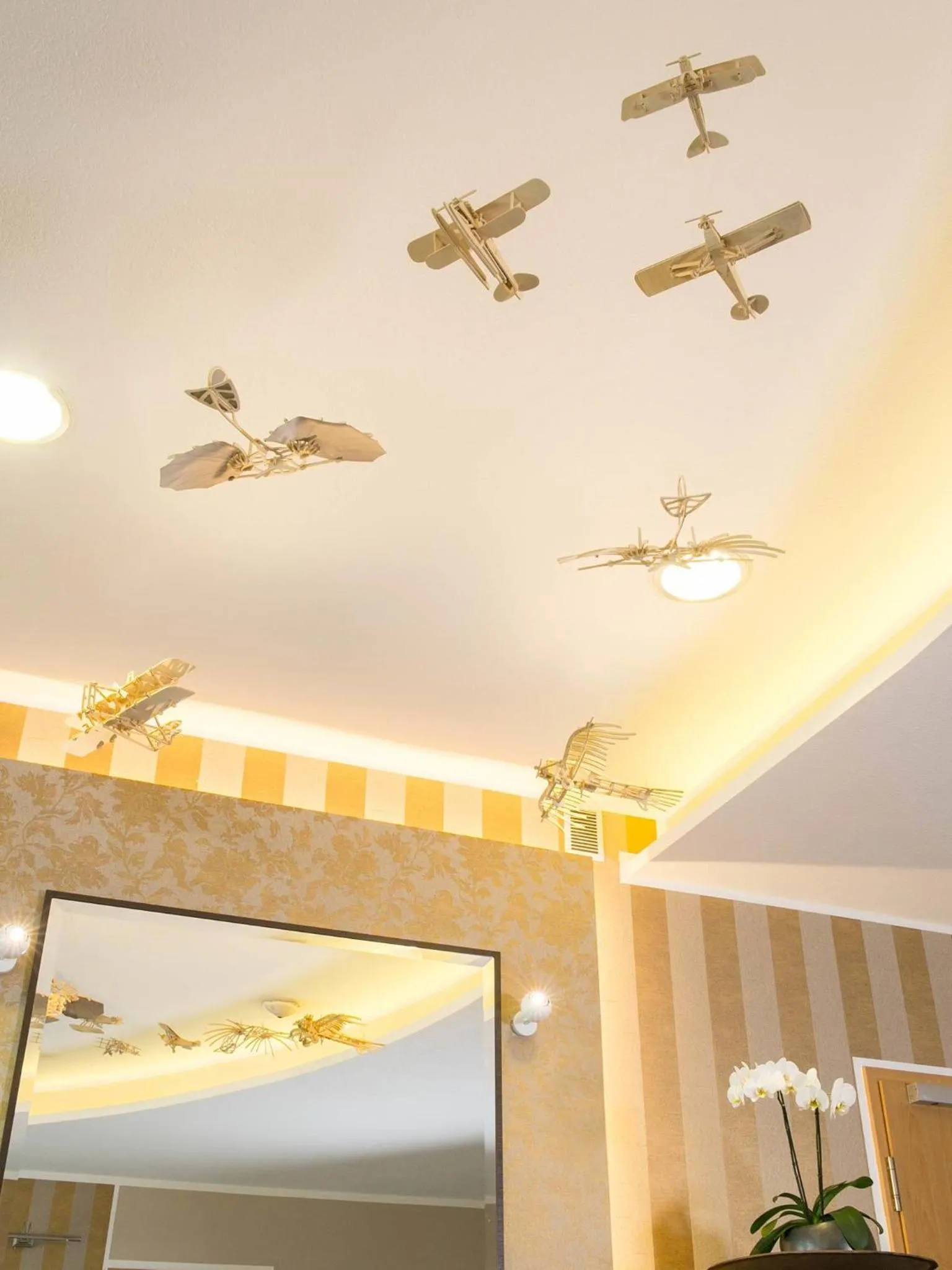 Lobby or reception in Hotel Pommernland