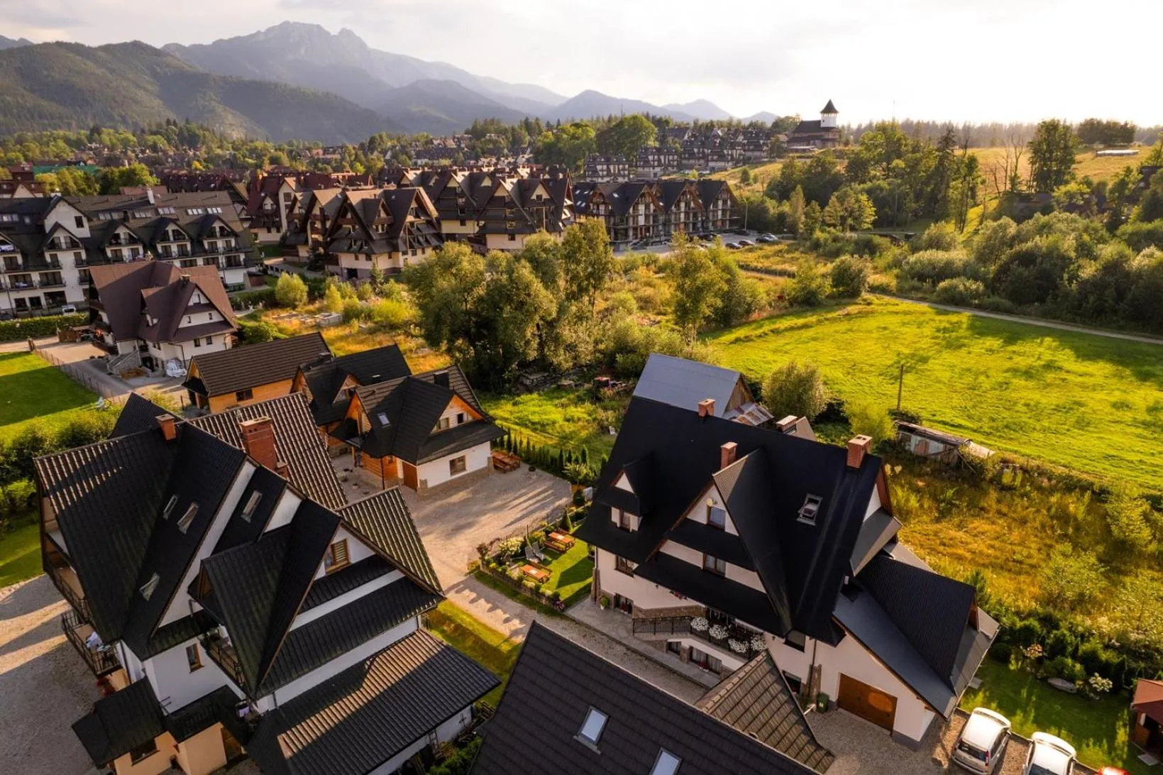 Bird's eye view in Willa Wrzos