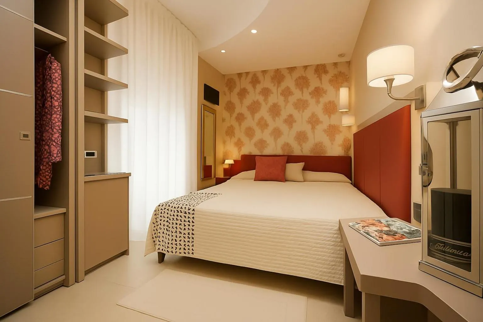 Bedroom, Bed in Hotel Darsena