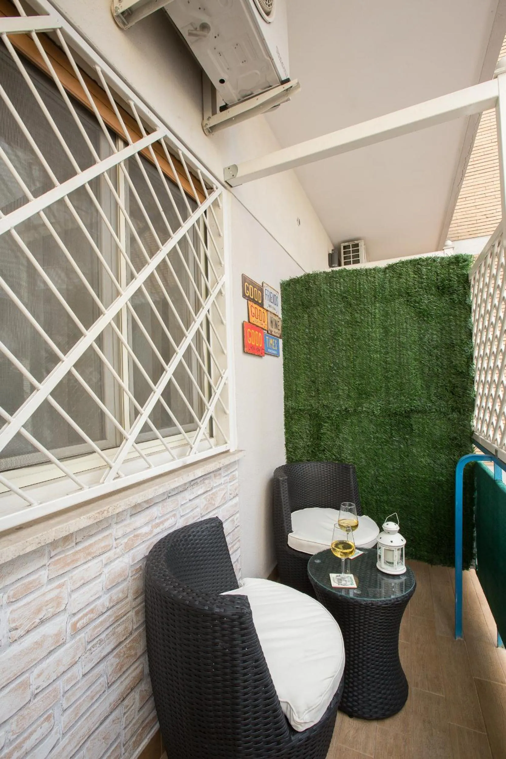 Balcony/Terrace in Relais Tiburtina