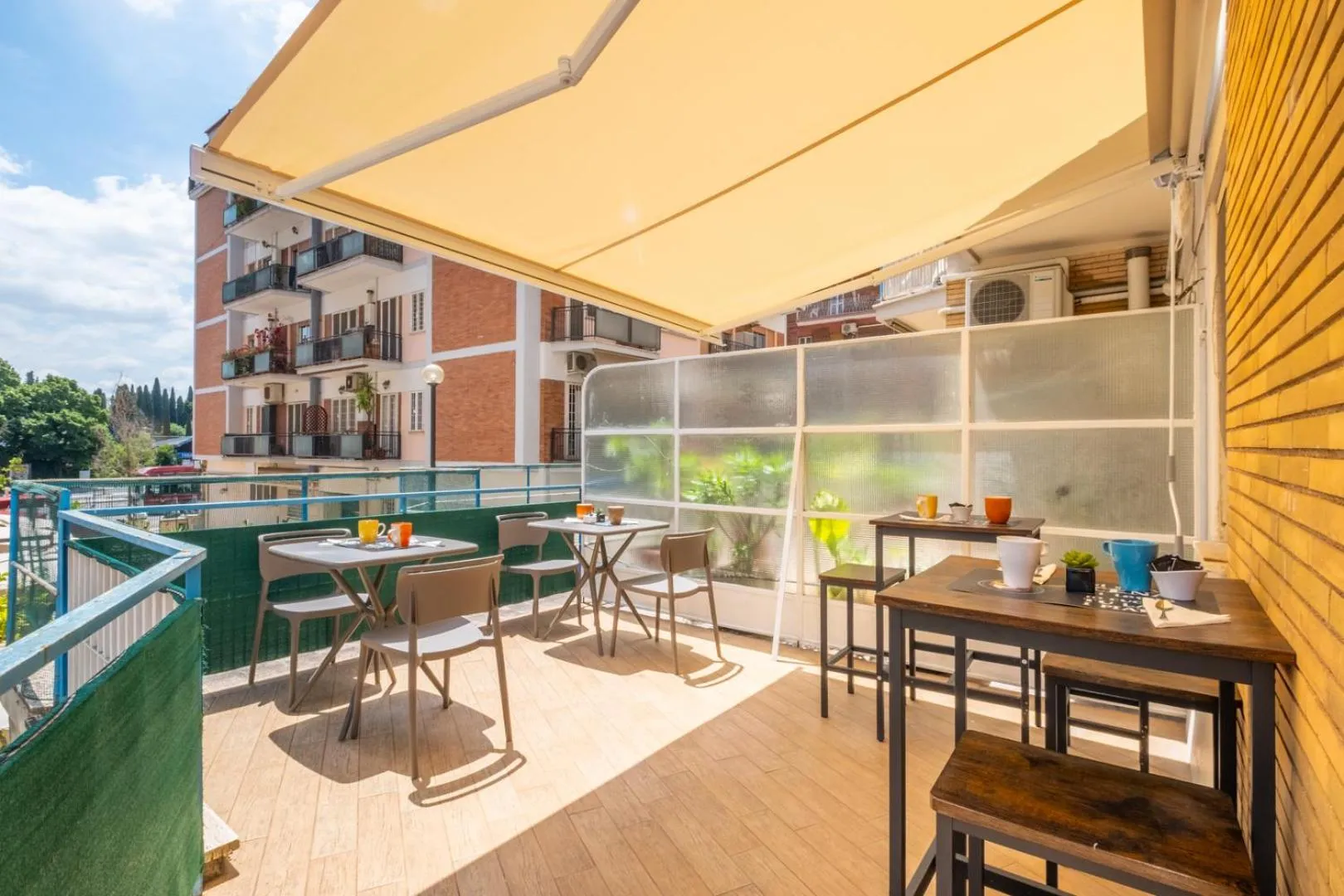 Balcony/Terrace in Relais Tiburtina