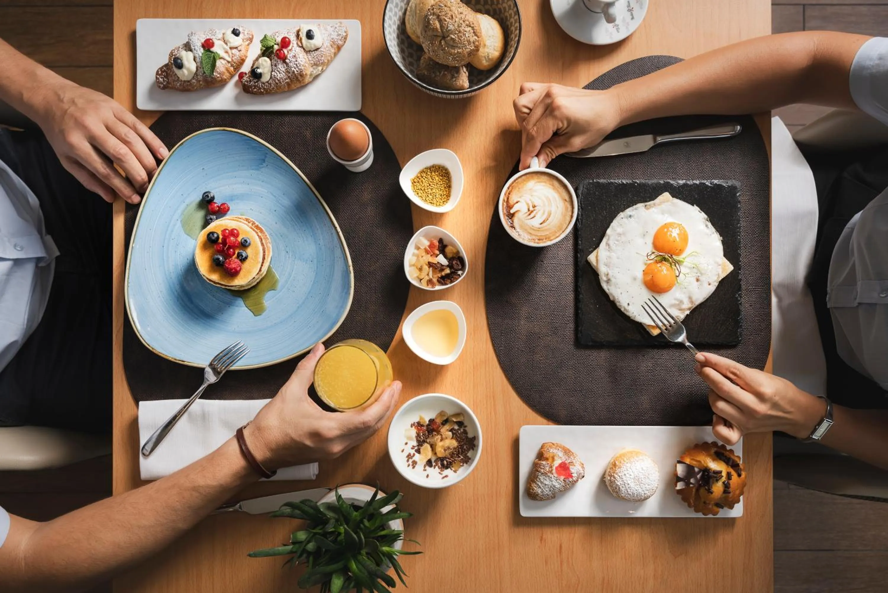 Breakfast in Hotel Ambasciatori