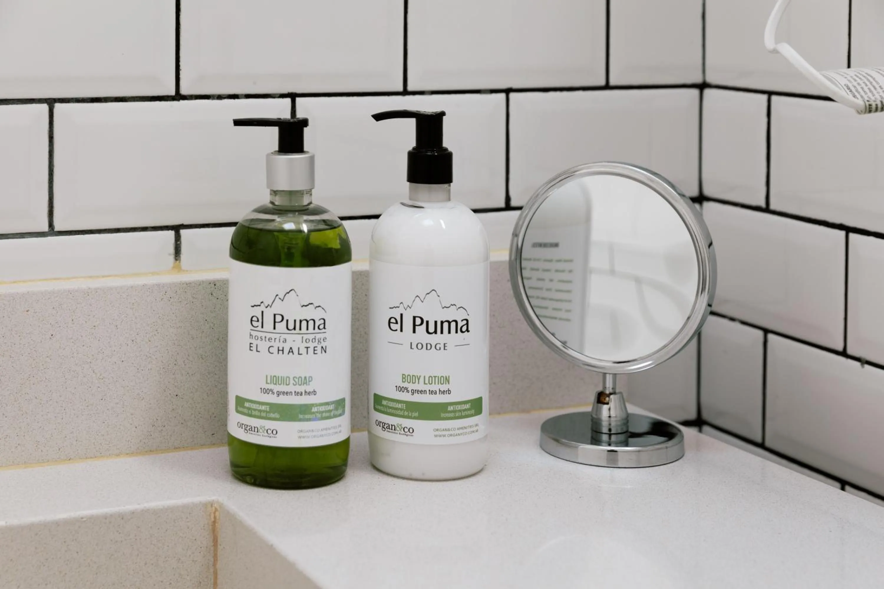 Bathroom in Hosteria El Puma