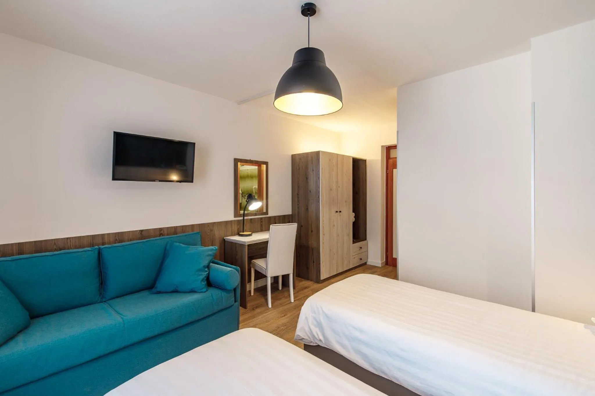 Bed in Albergo Belvedere