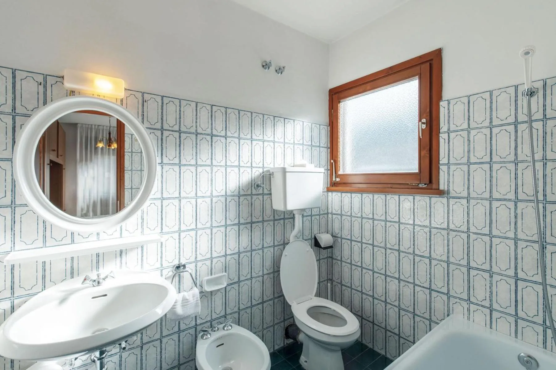 Bathroom in Albergo Belvedere