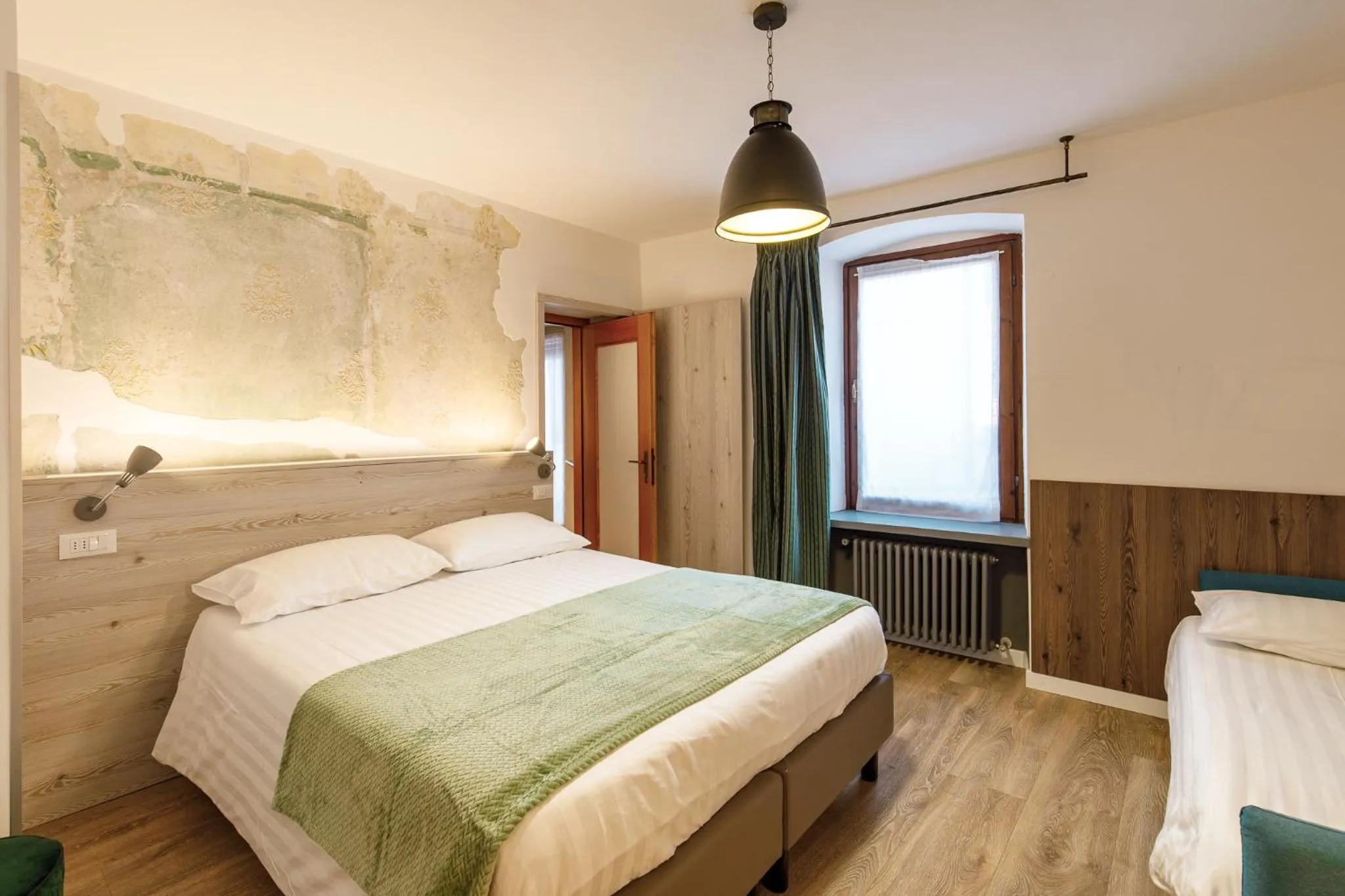 Bed in Albergo Belvedere