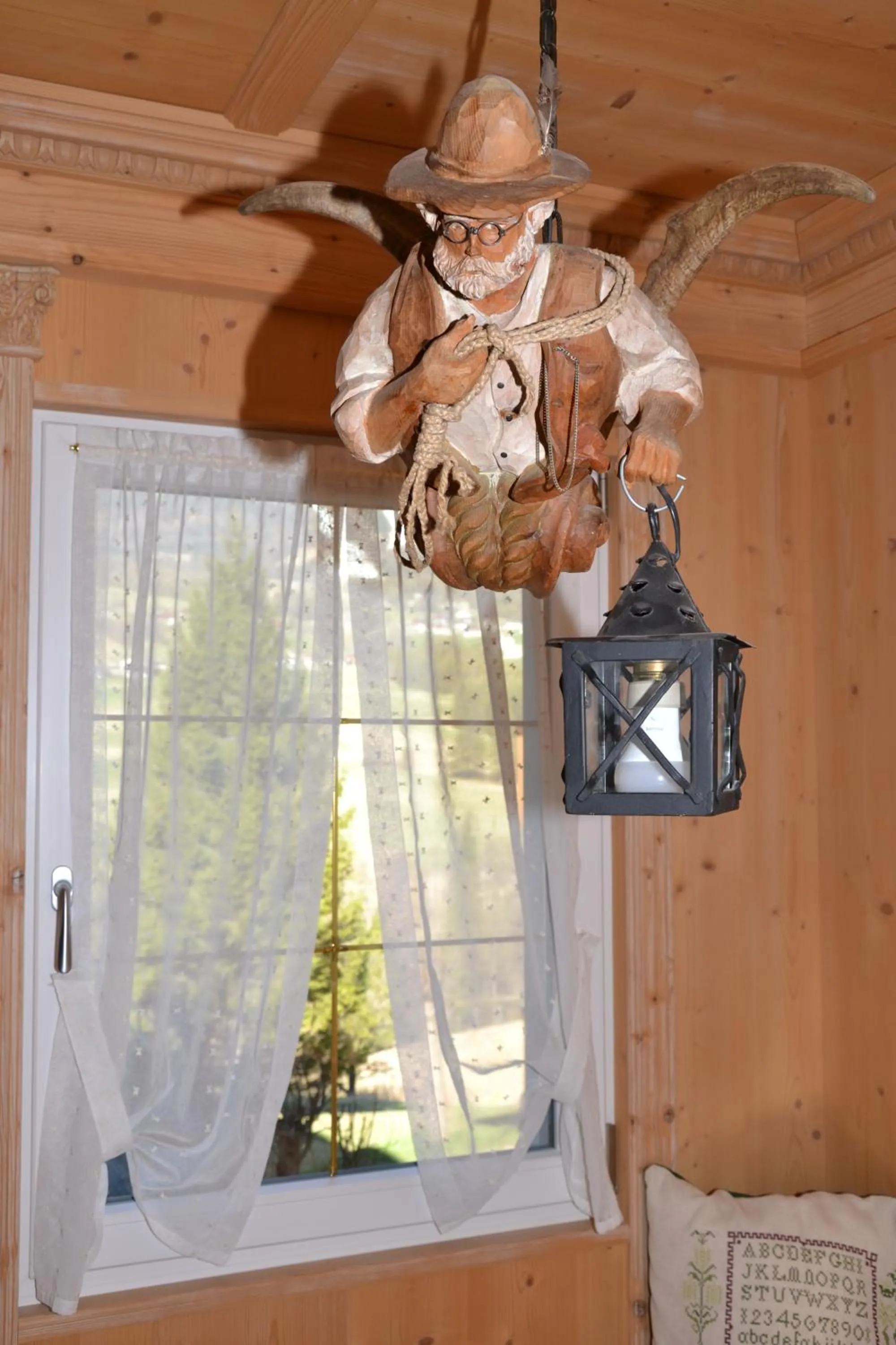 Decorative detail in Hotel Villa Gaia