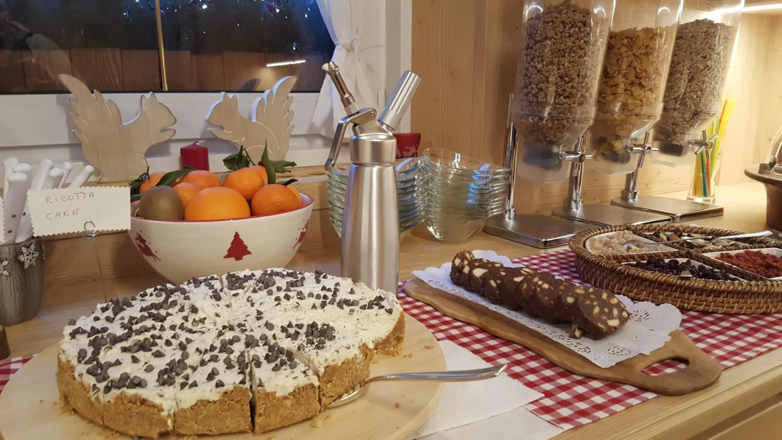 Buffet breakfast in Hotel Villa Gaia