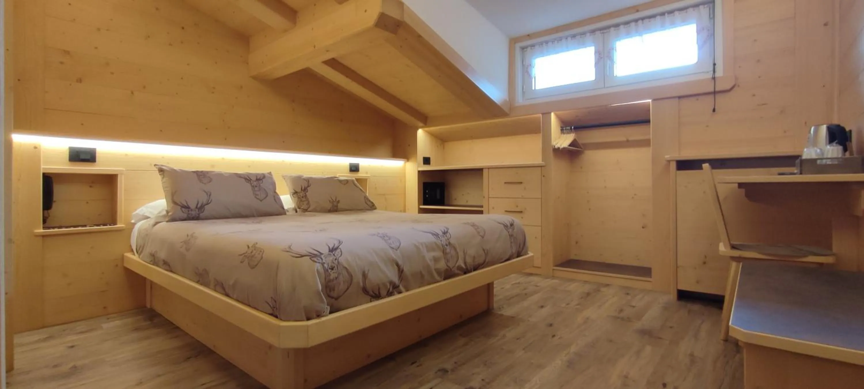 View (from property/room), Bed in Hotel Villa Gaia