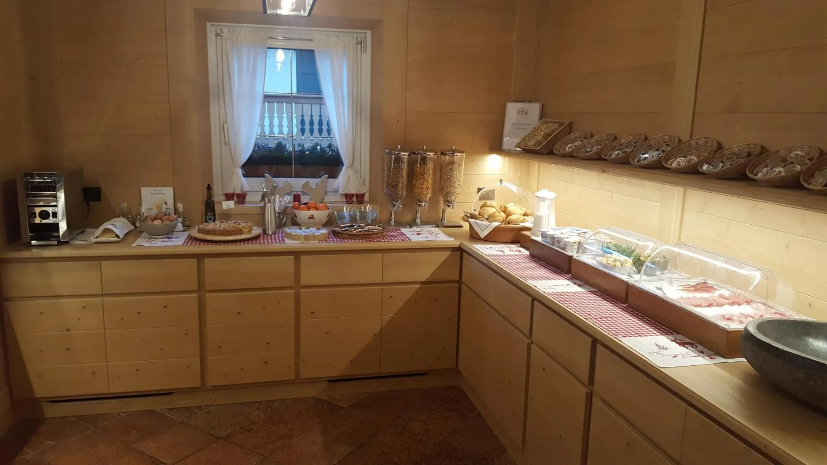 Buffet breakfast in Hotel Villa Gaia