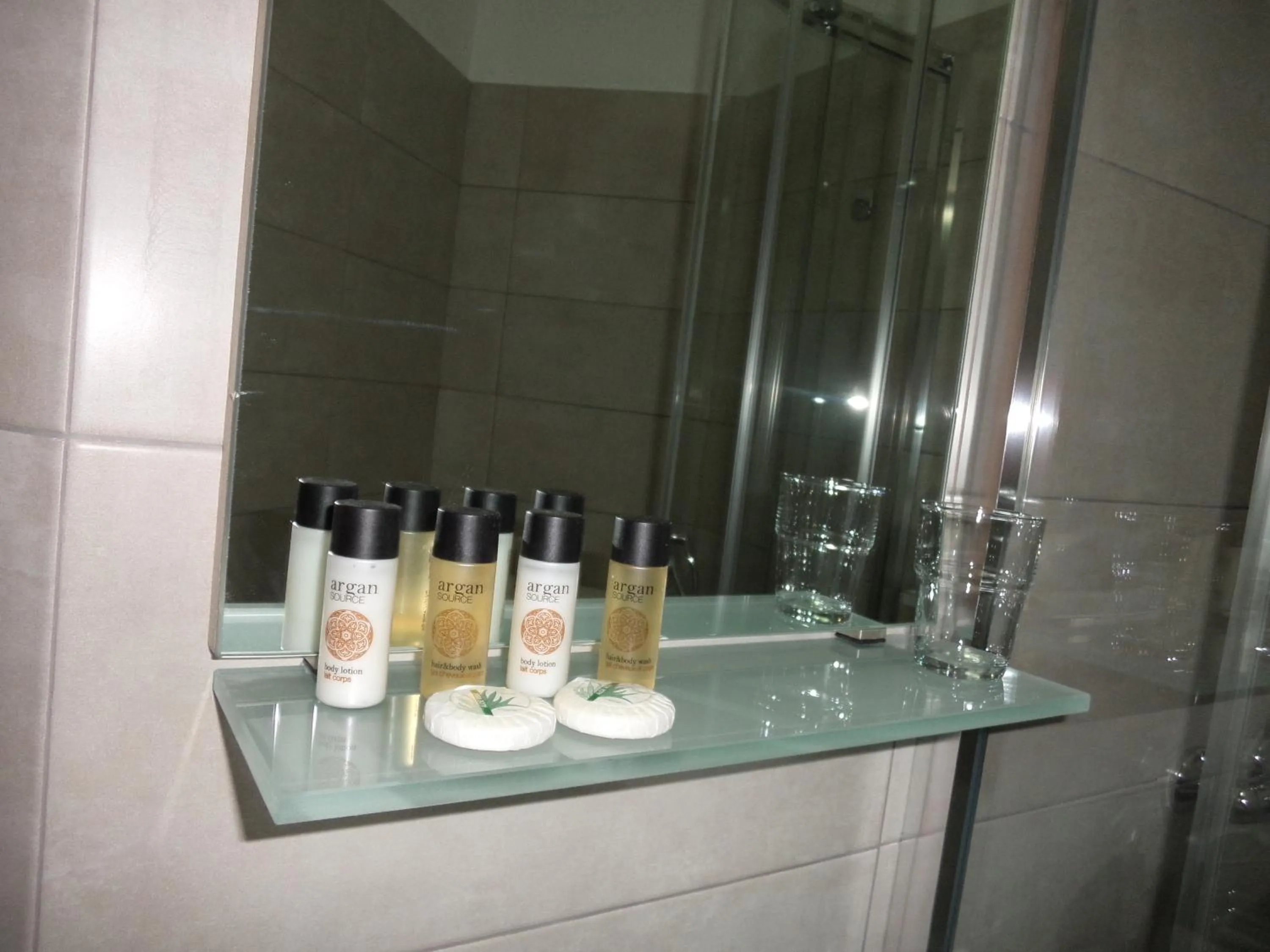 Bathroom in Galini Hotel