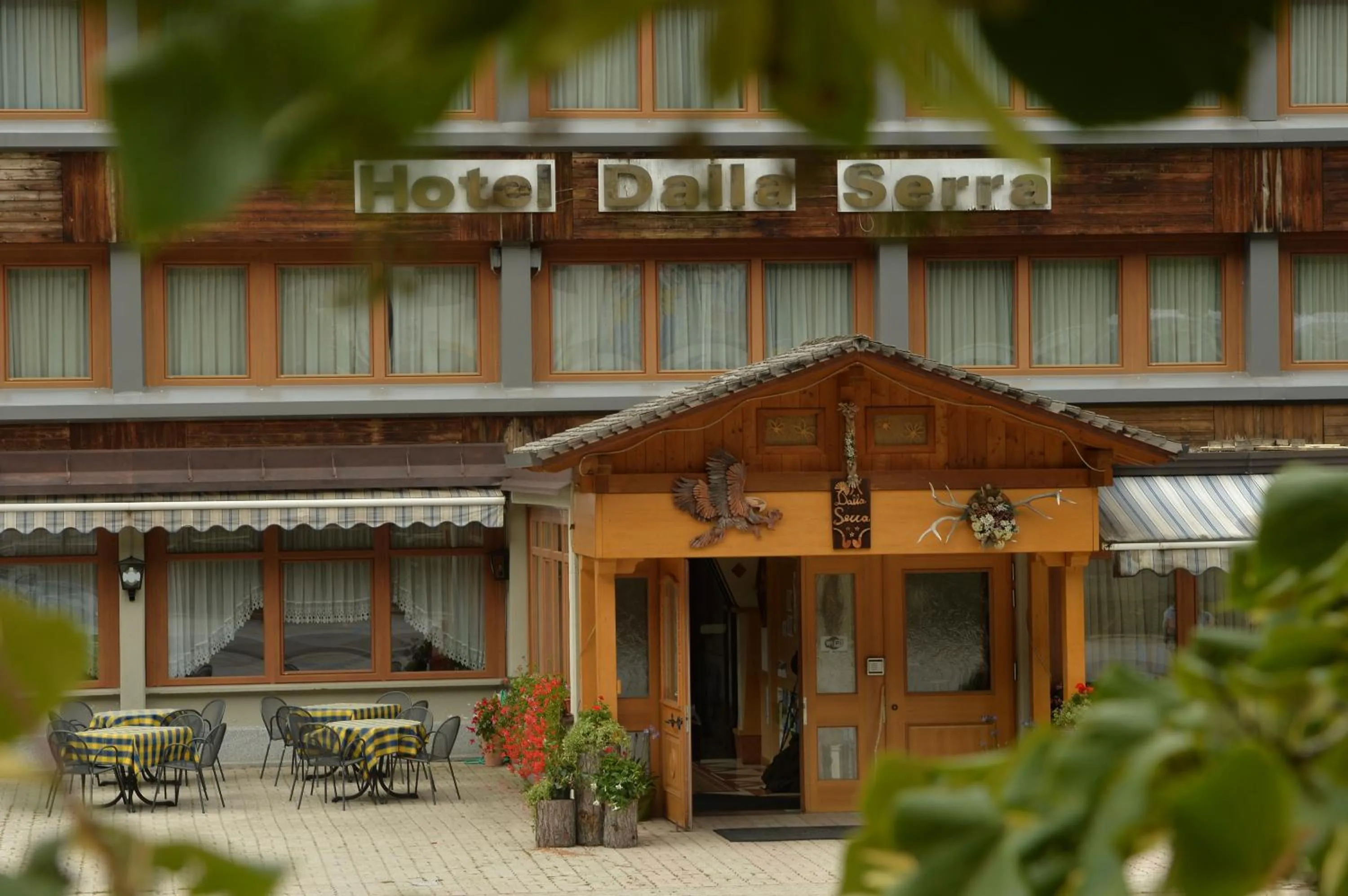 Facade/entrance in Hotel Dalla Serra