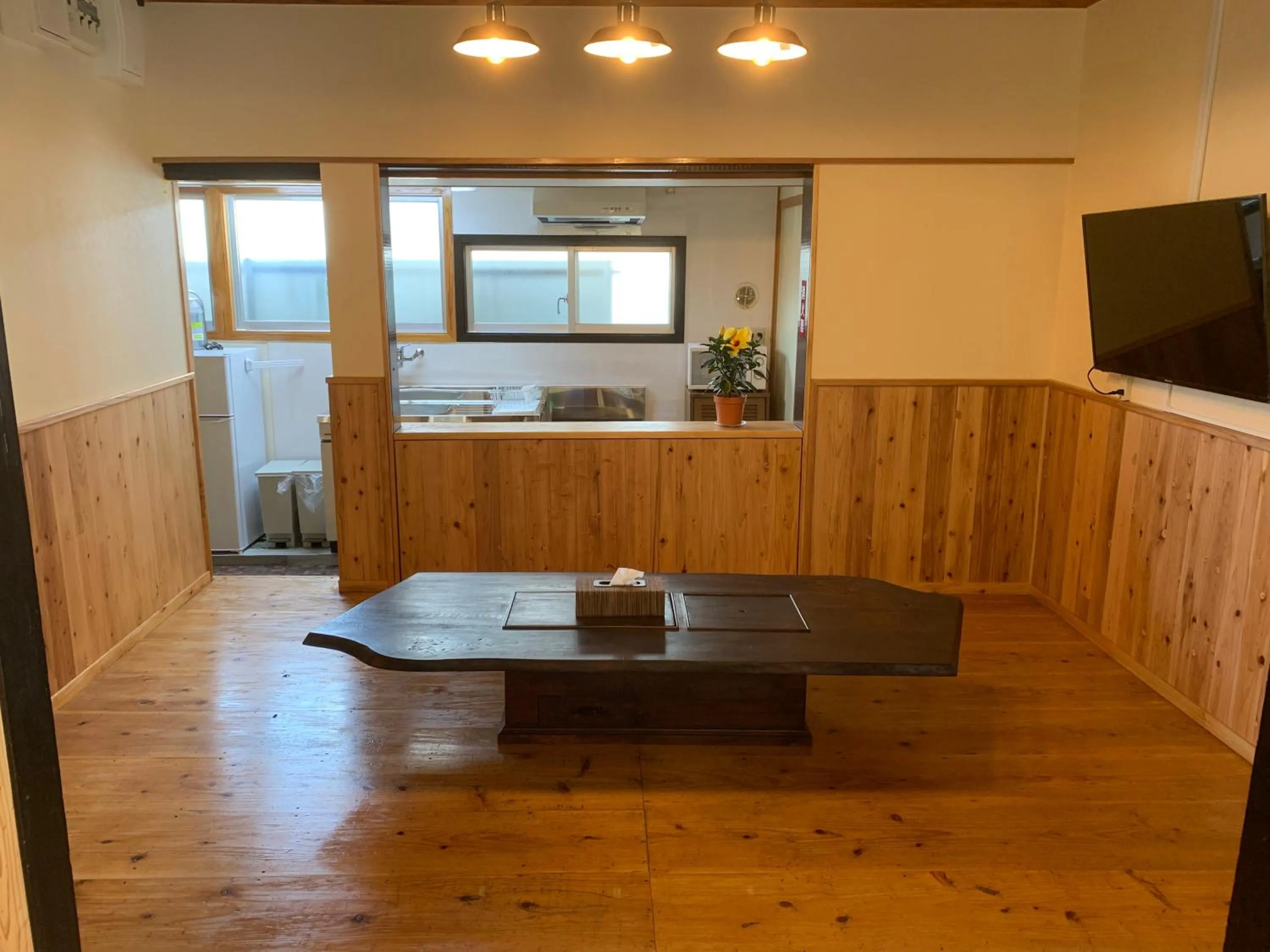 Dining area in Condominium WAFU TEI Okinawa city