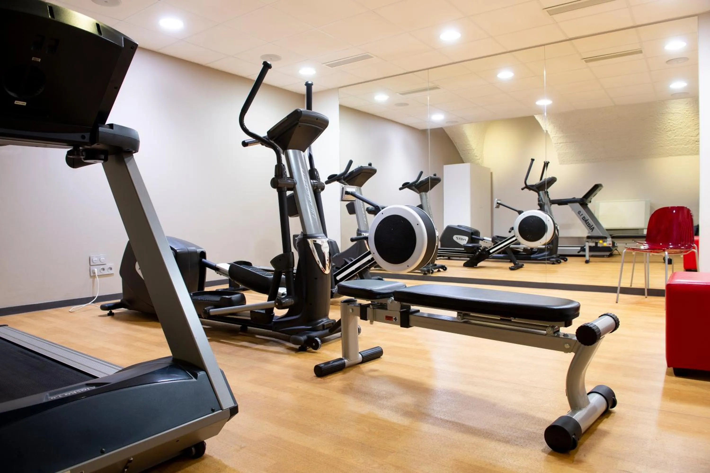 Fitness centre/facilities in Aparthotel Adagio Lyon Patio Confluence