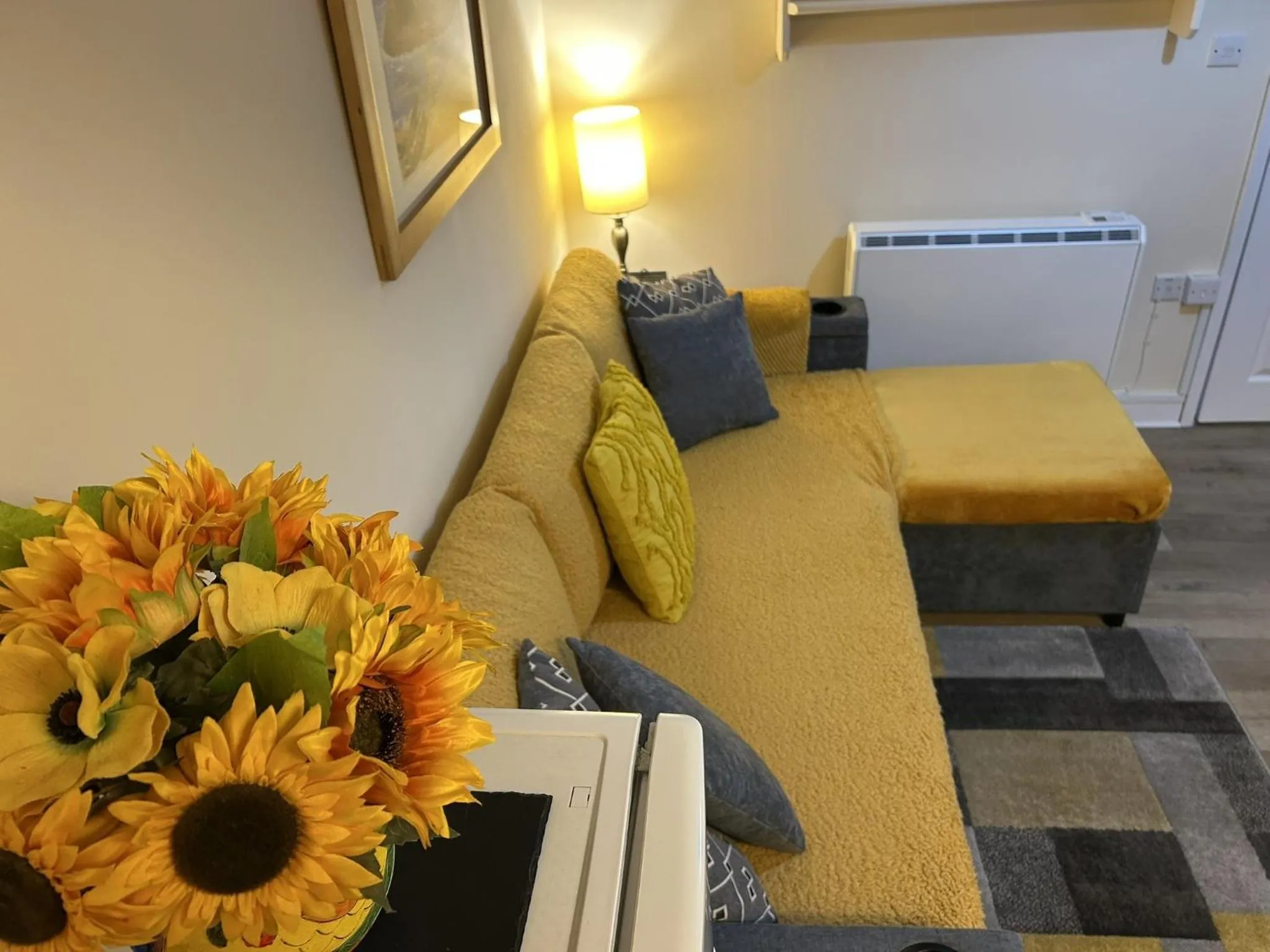 Living room in Chapel St Apartments