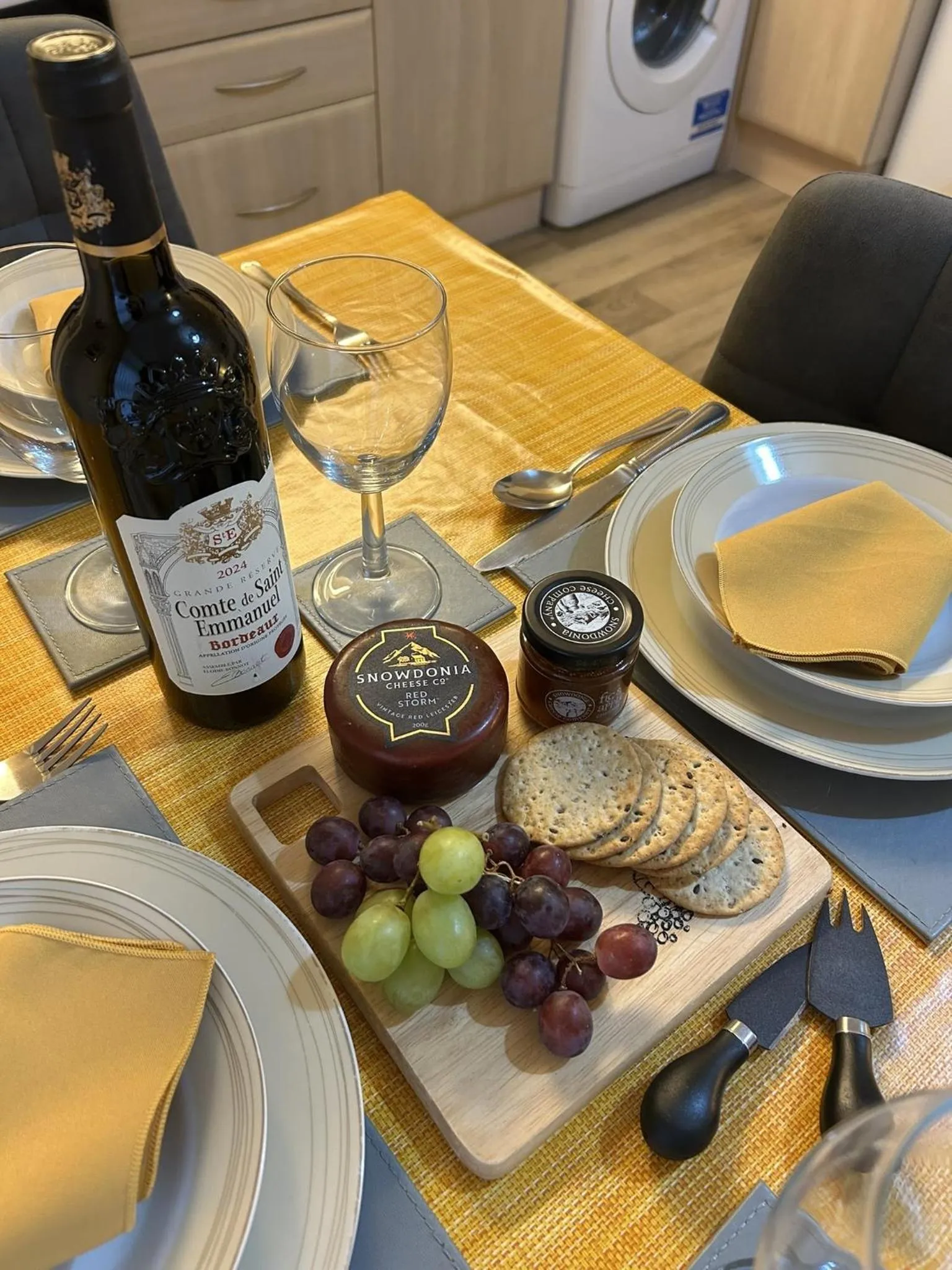 Dining area in Chapel St Apartments