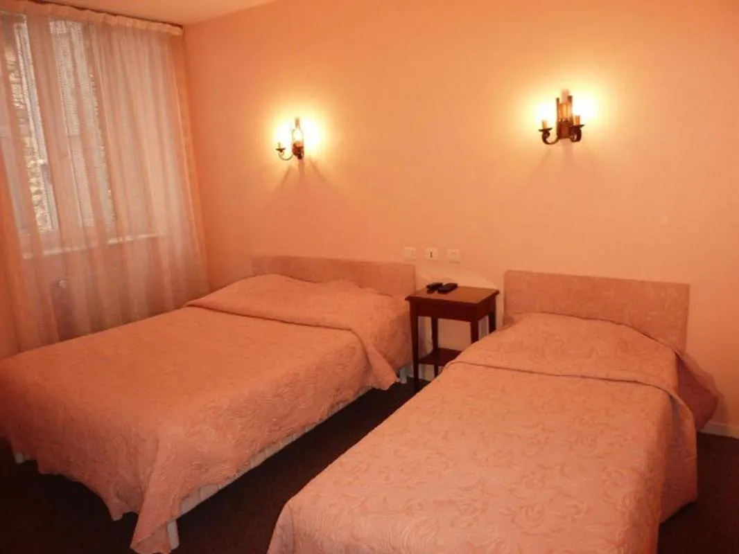 Bed in Hôtel Restaurant du Pont-Vieux