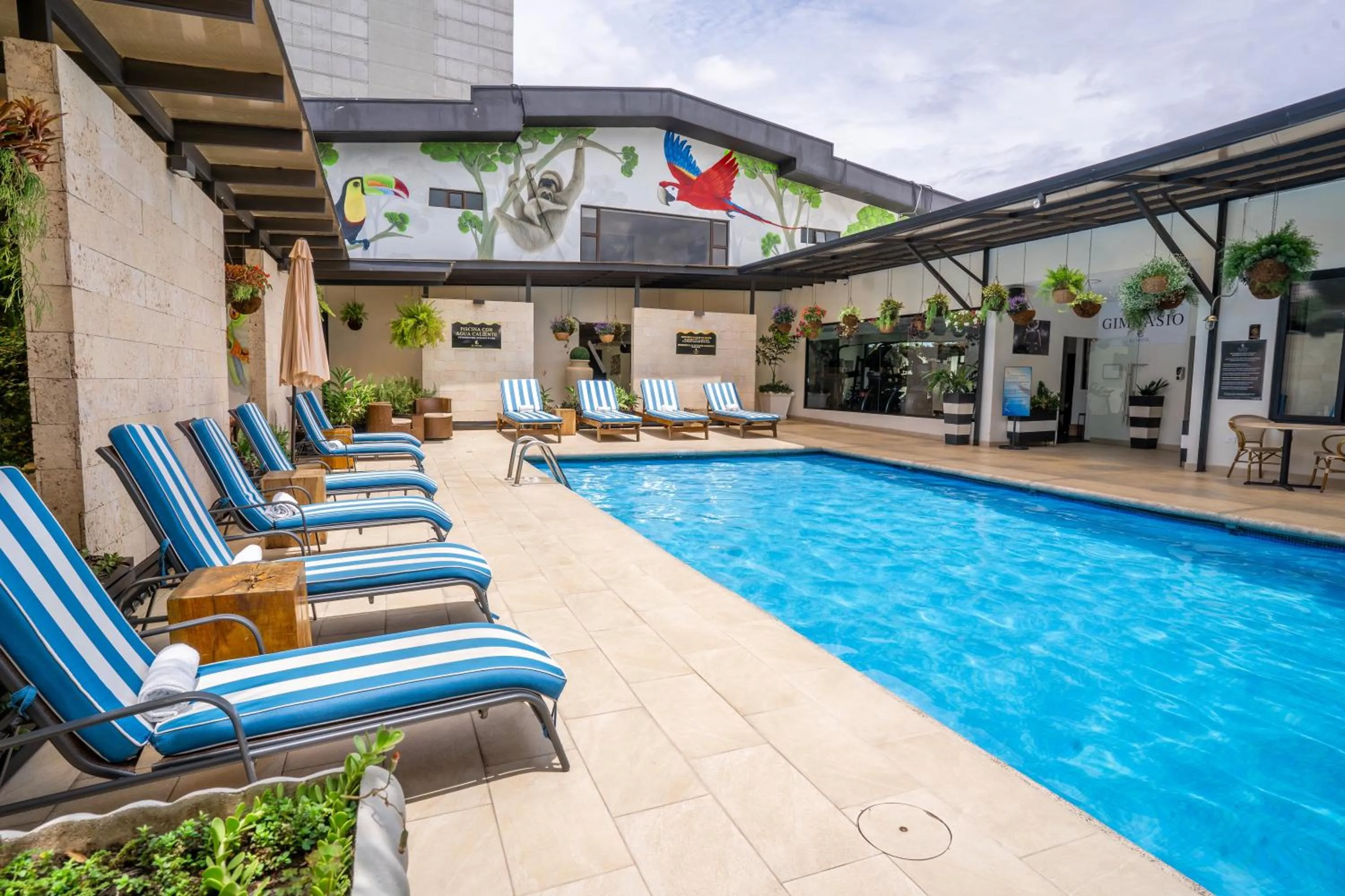 Swimming pool in KC Hotel San Jose